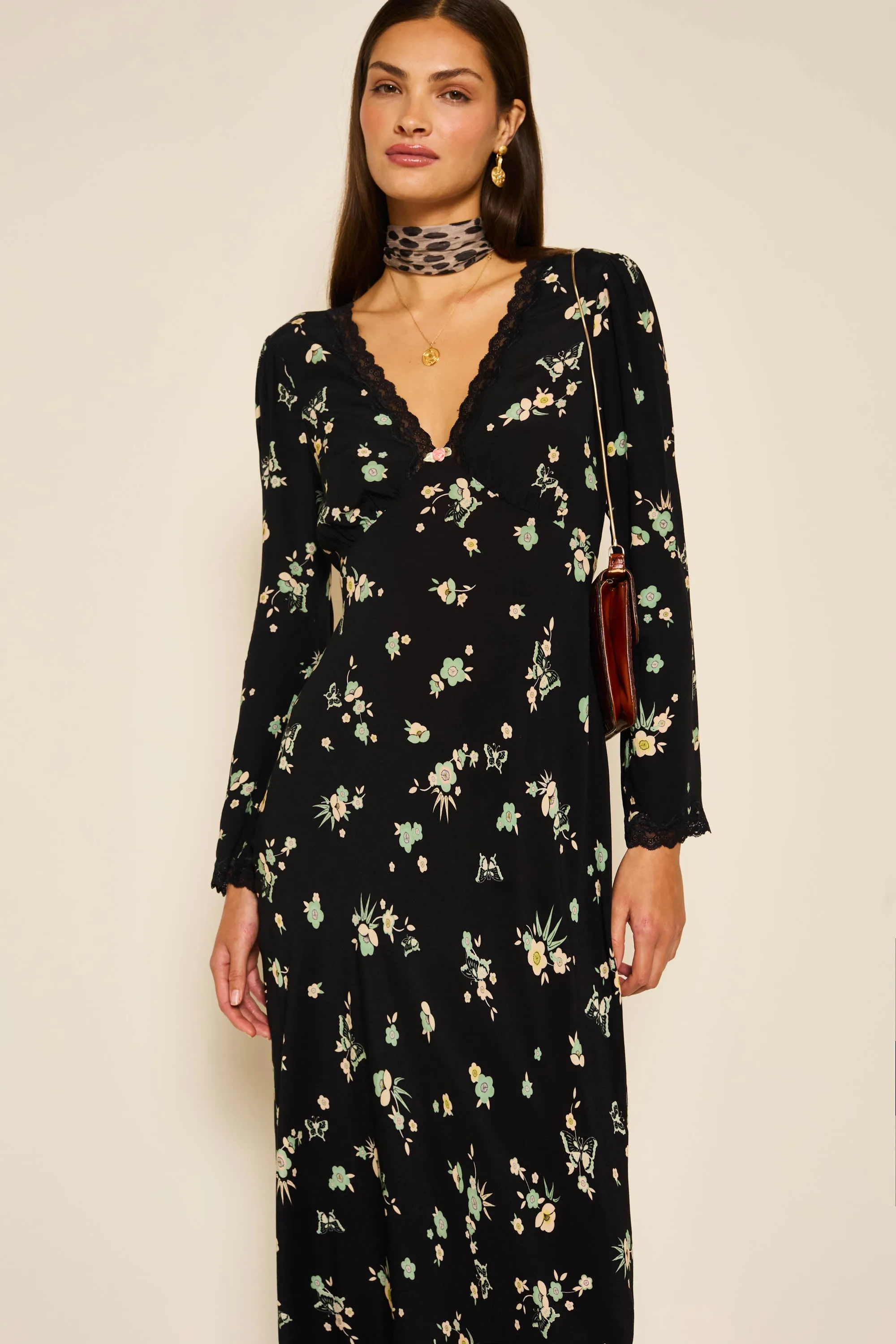 blair - butterfly floral green sold by RIXO product image thumbnail 5