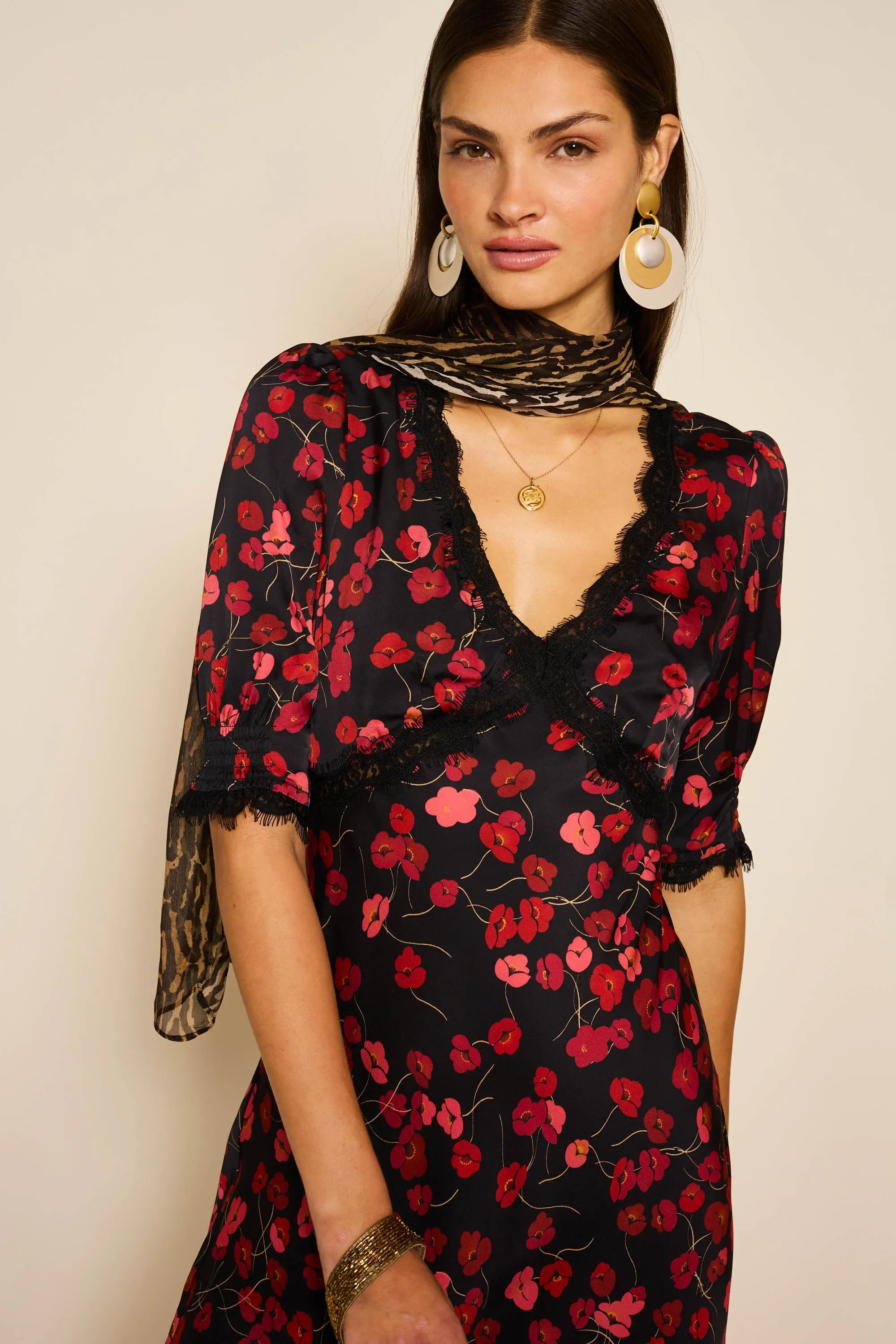 annina - autumn cherry red sold by RIXO product image thumbnail 3