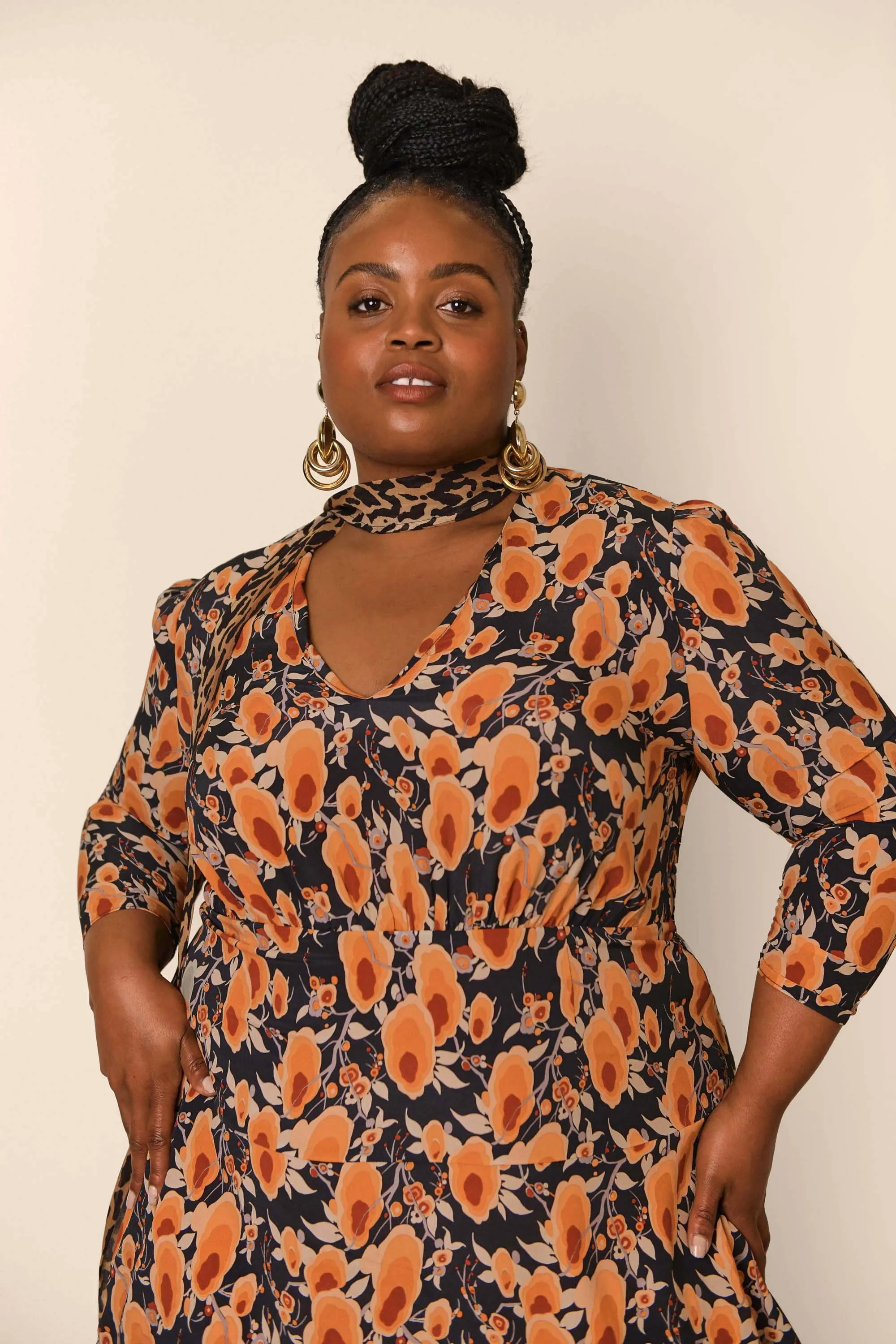 Lilian - Sienna Leopard sold by RIXO product image thumbnail 3