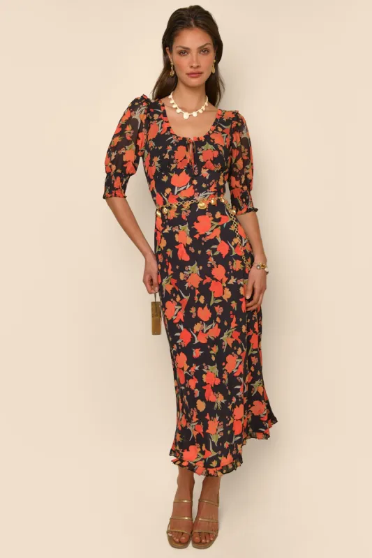 Sathya - Floral Black sold by RIXO