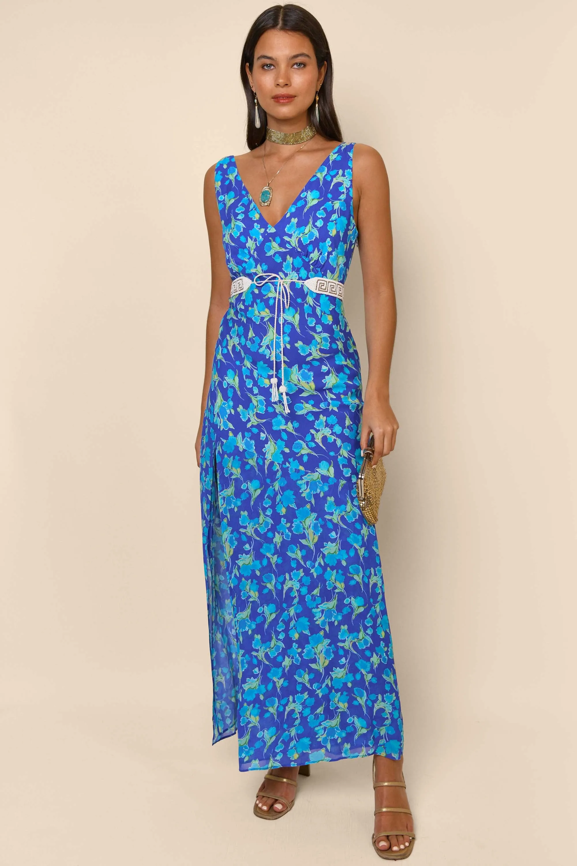 Moniq - Floral Cobalt sold by RIXO product image thumbnail 3