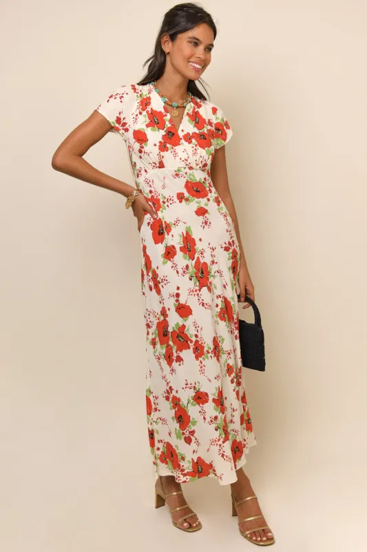 Clarissa - Red Poppy sold by RIXO