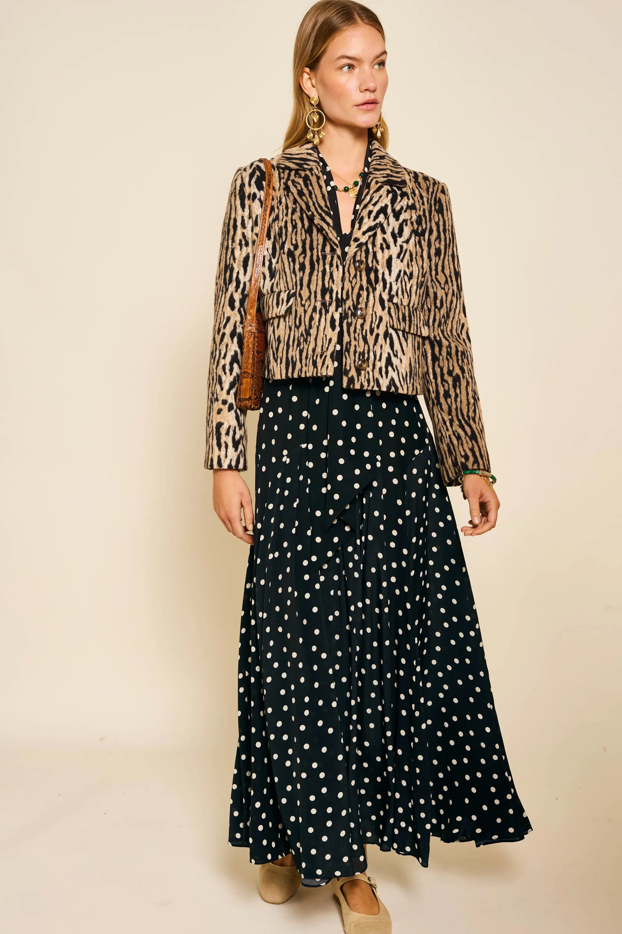 Marigold - Bohemia Spot Deep Navy sold by RIXO product image thumbnail 4