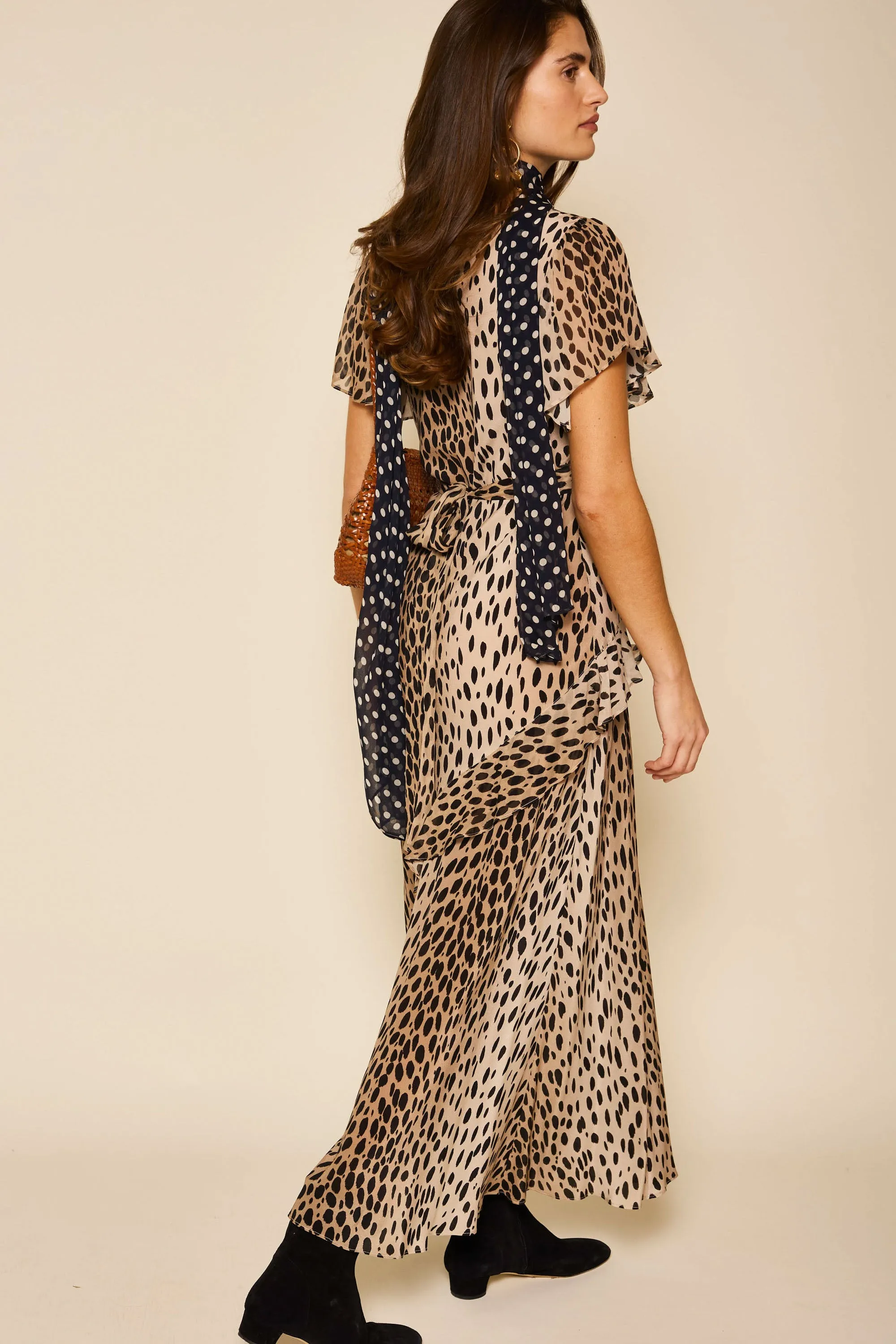 Evie - Antelope Spot Black sold by RIXO product image thumbnail 3