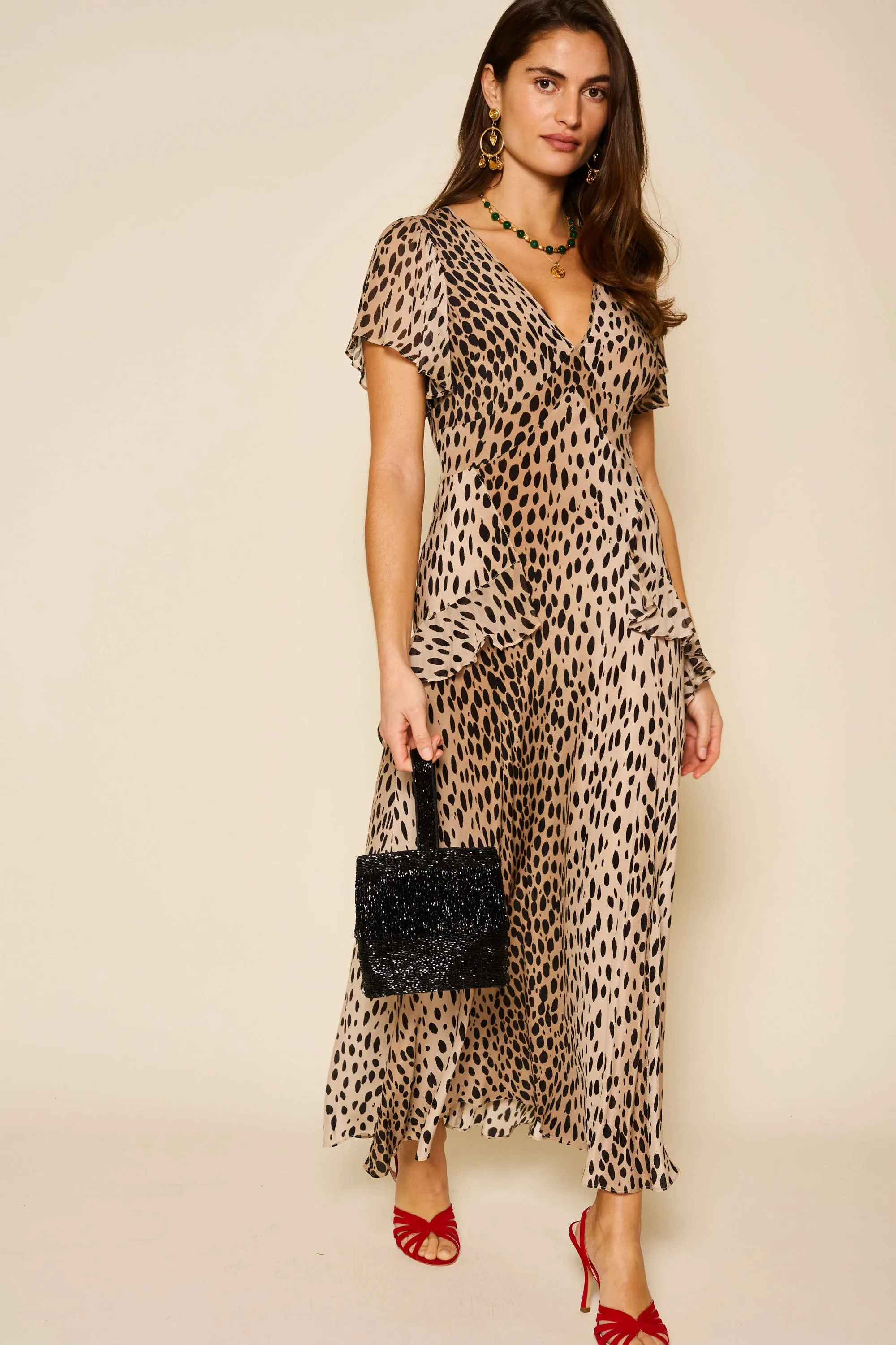 Evie - Antelope Spot Black sold by RIXO product image thumbnail 2