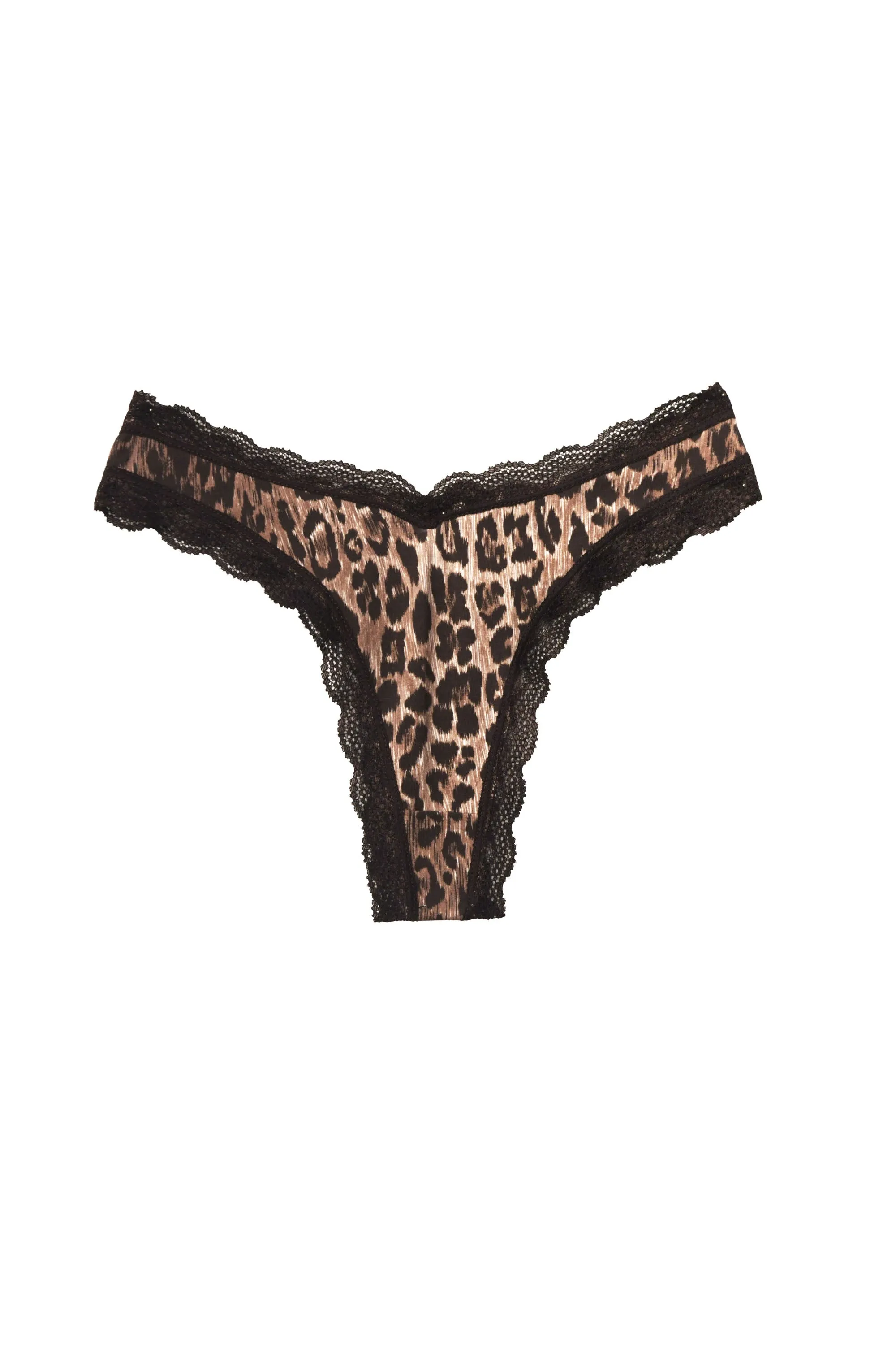 Dipped Thong - Leopard Brown sold by RIXO product image thumbnail 5