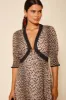 Amina - Antelope Spot Black sold by RIXO