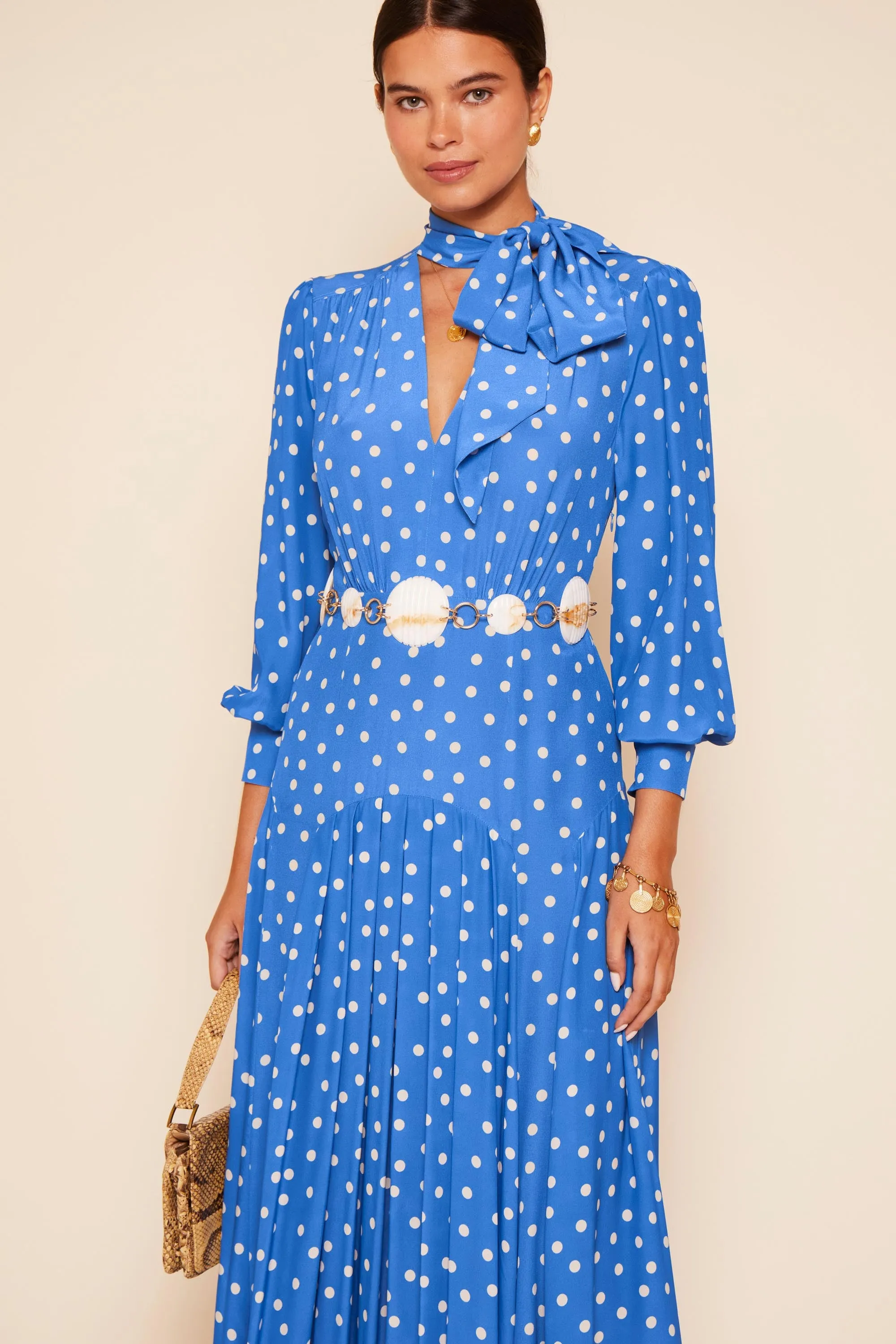 Marigold - Bohemia Spot Blue sold by RIXO product image thumbnail 4