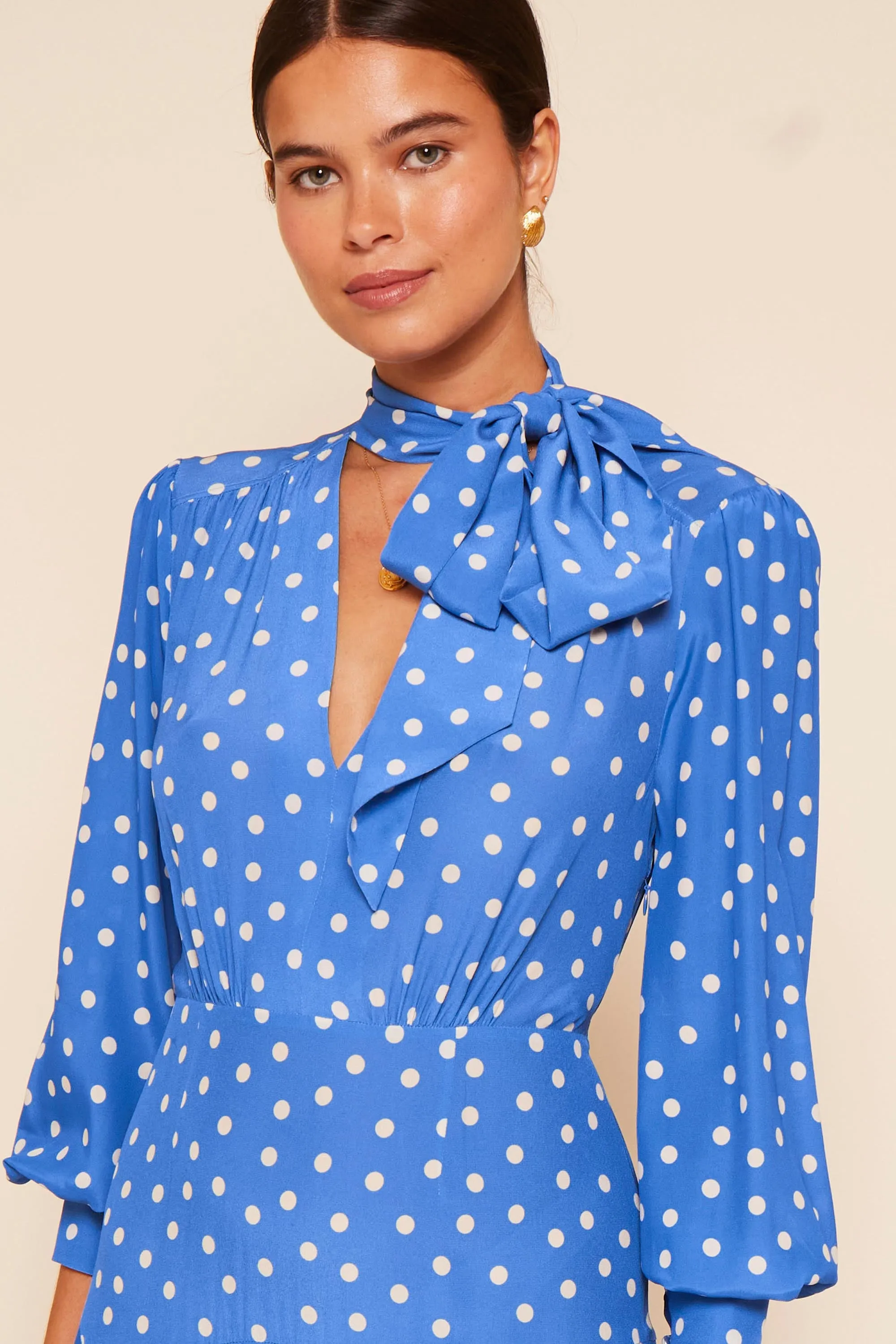 Marigold - Bohemia Spot Blue sold by RIXO product image thumbnail 3