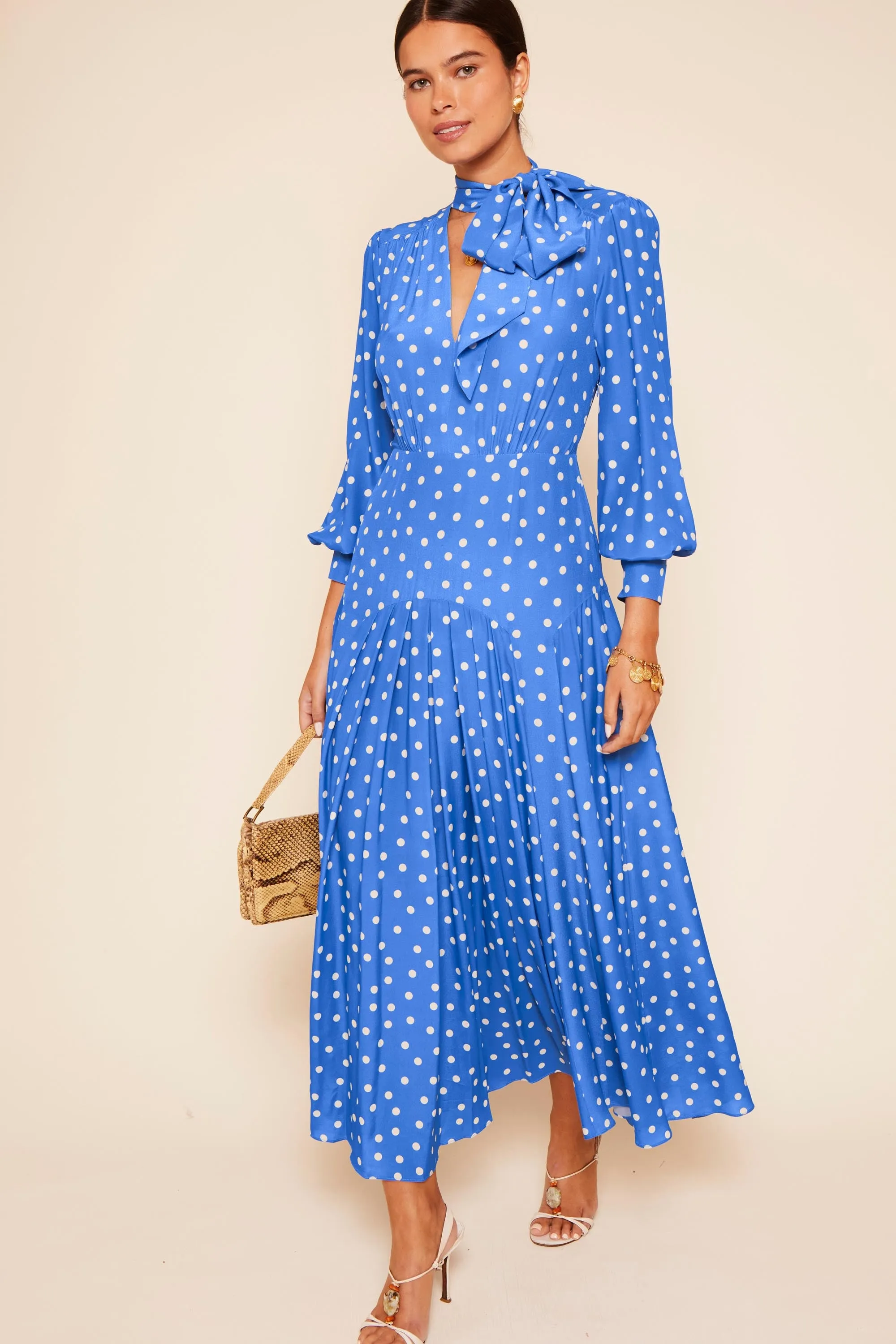 Marigold - Bohemia Spot Blue sold by RIXO