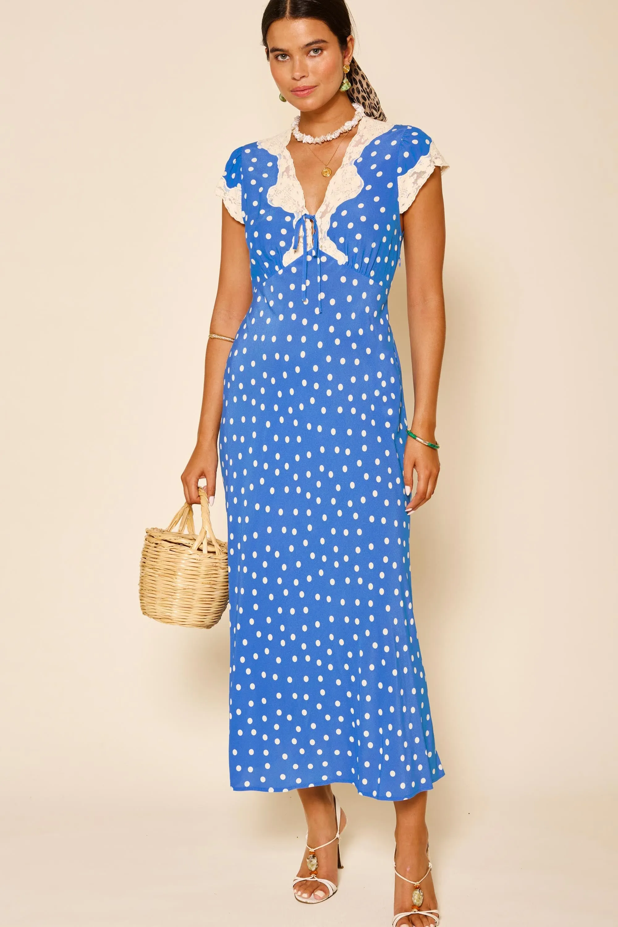 Amari - Bohemia Spot Blue sold by RIXO product image thumbnail 4