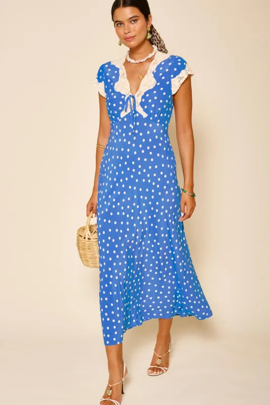 Amari - Bohemia Spot Blue sold by RIXO