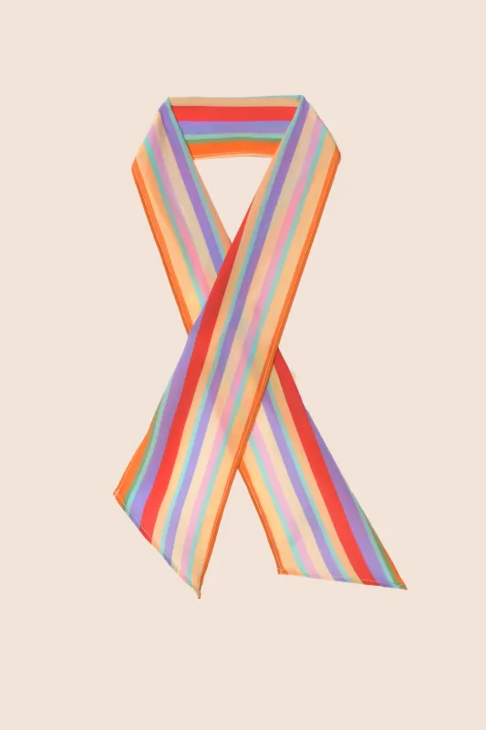Alexa Scarf Capri Stripe Multi sold by RIXO