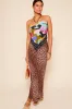 Menno Scarf Abstract Dot Black sold by RIXO