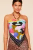 Menno Scarf Abstract Dot Black sold by RIXO