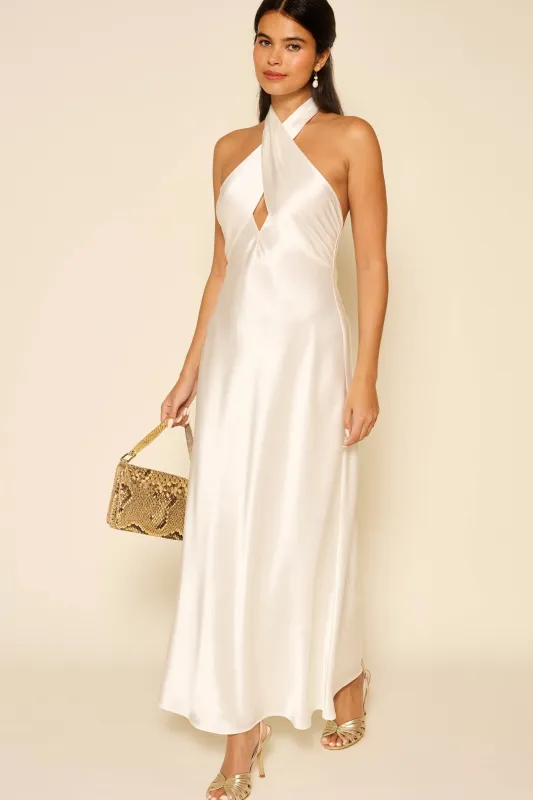 Dune - Satin Gown made by RIXO