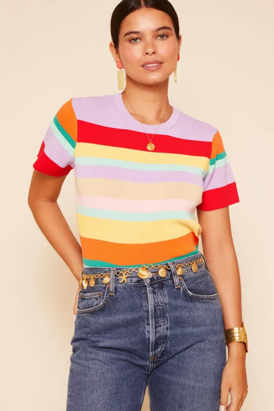 Nalini - Capri Stripe Yarn Dyed Multi sold by RIXO