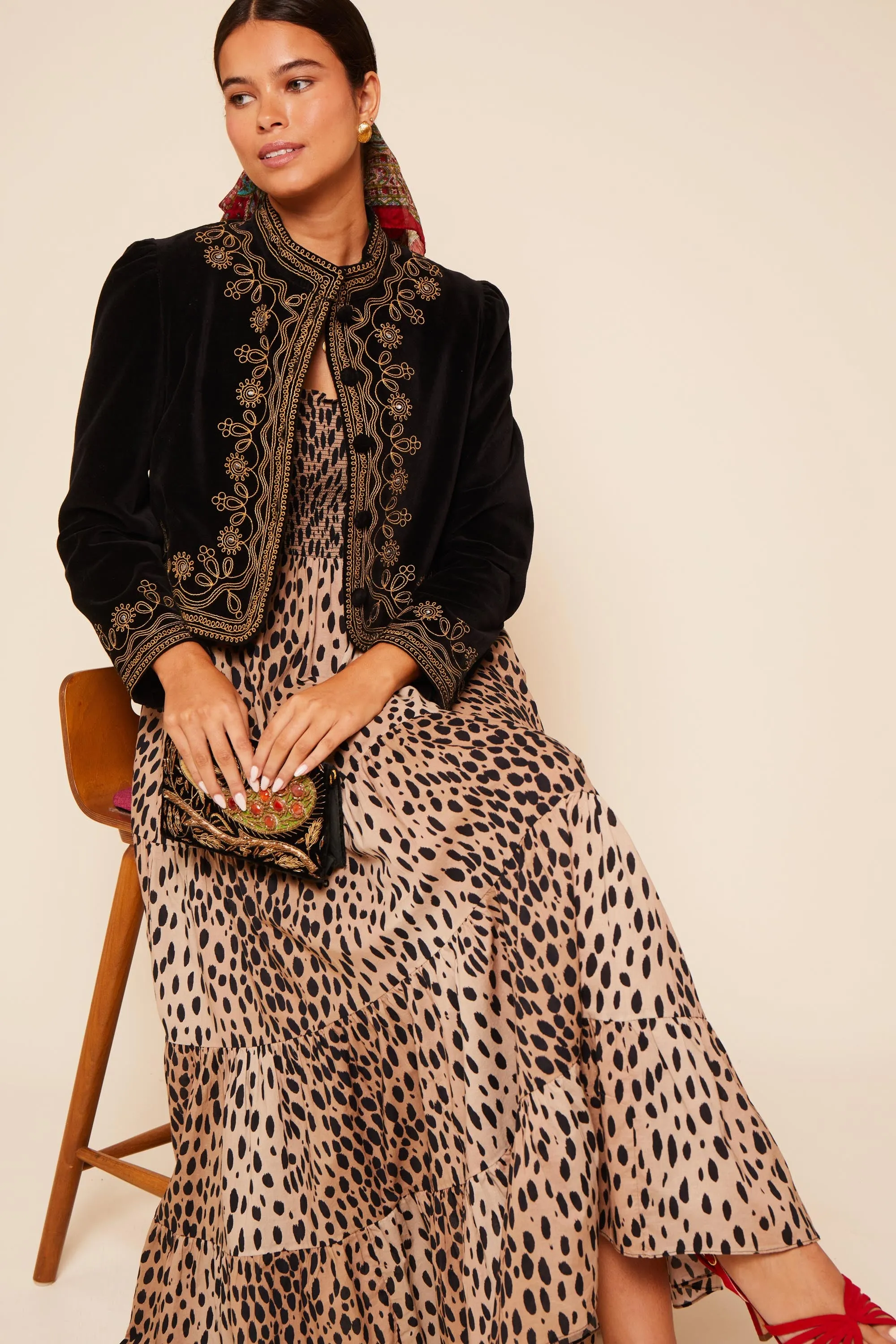 Kendall - Antelope Spot Black sold by RIXO product image thumbnail 5