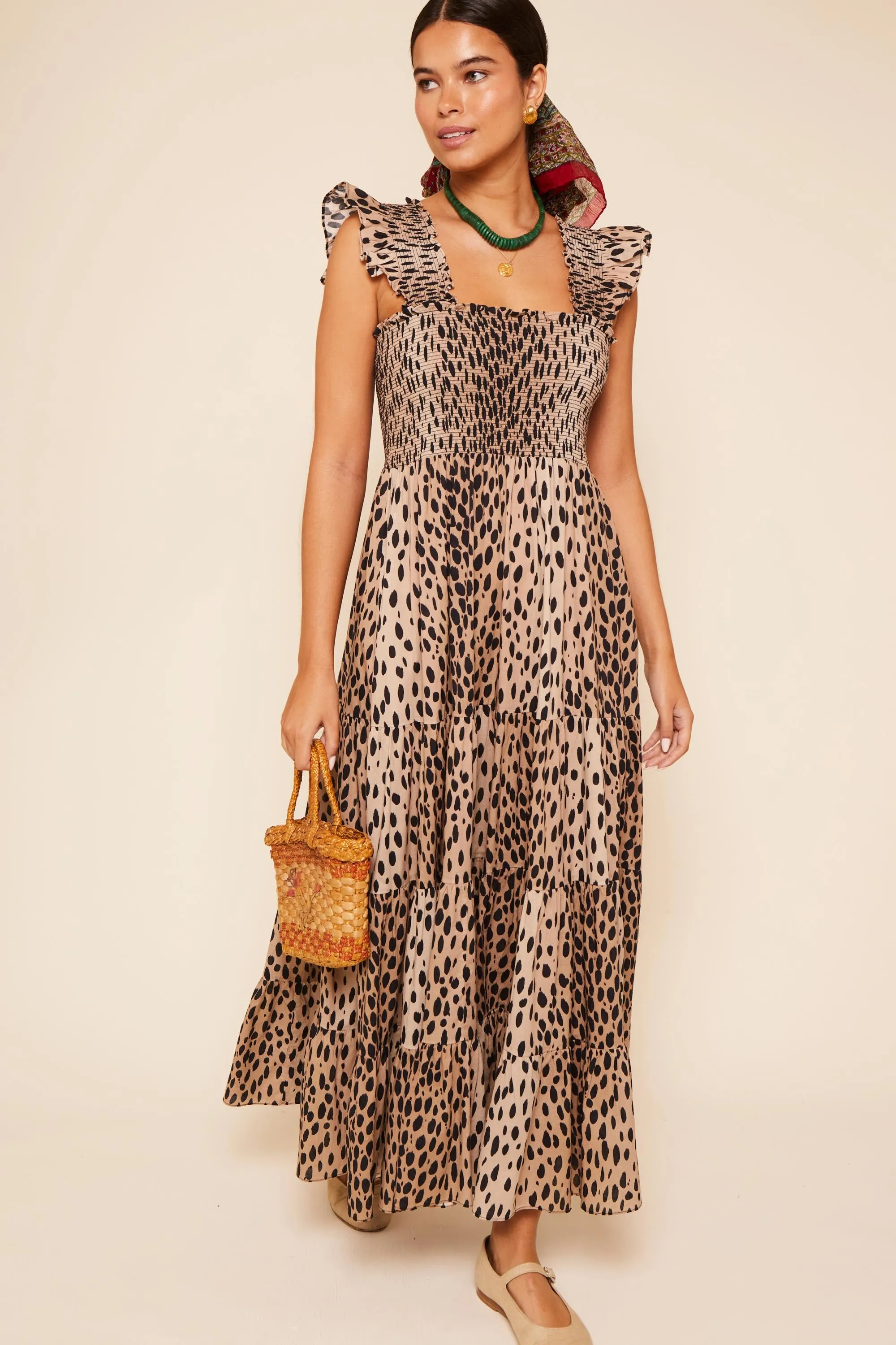 Kendall - Antelope Spot Black sold by RIXO