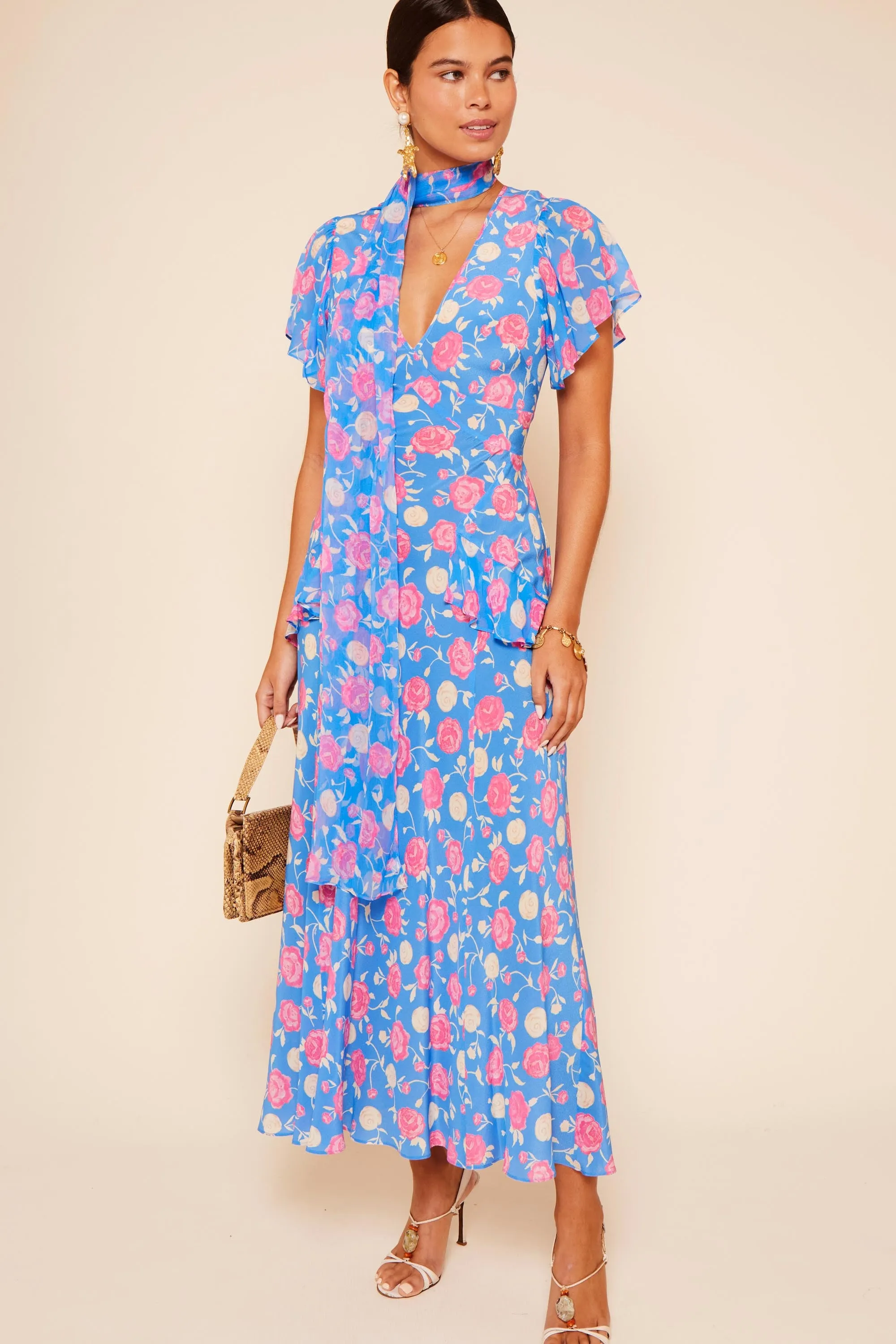 Evie - Rose Shell Blue sold by RIXO