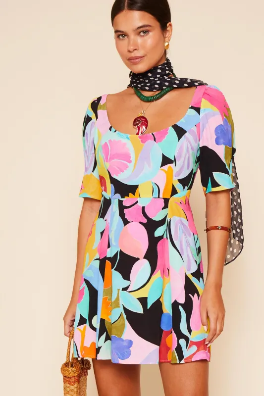 Marne - Abstract Tulip Black sold by RIXO