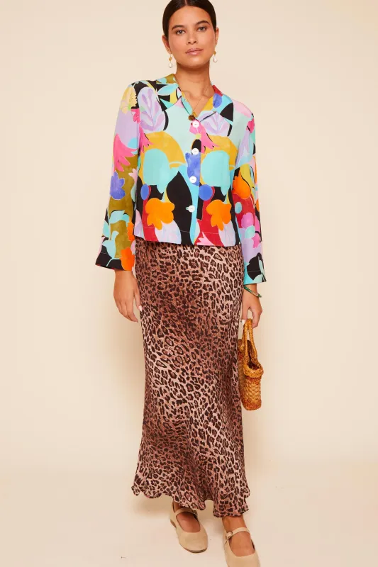 Ginette - Abstract Tulip Black sold by RIXO