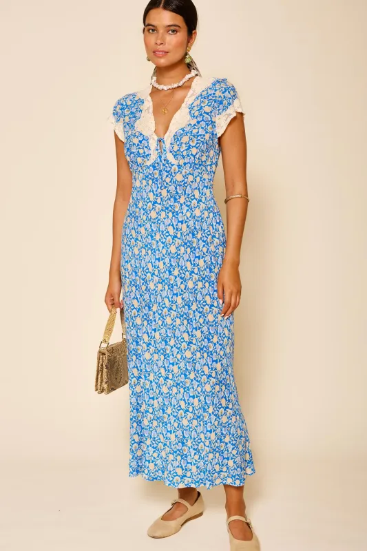 Amari - Shell Pansy Indigo sold by RIXO