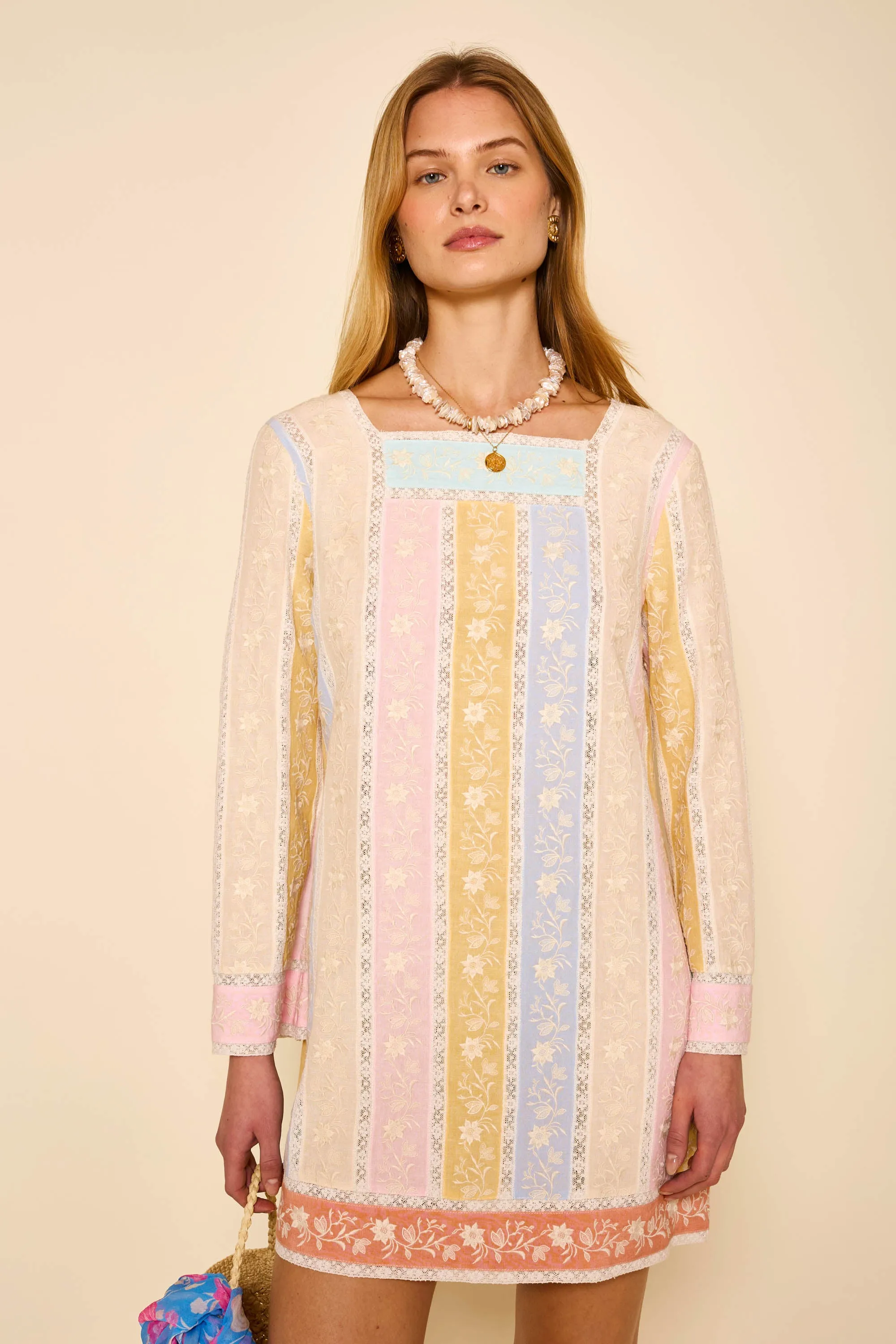 Joane - Daisy Trail Embroidery Pastel sold by RIXO