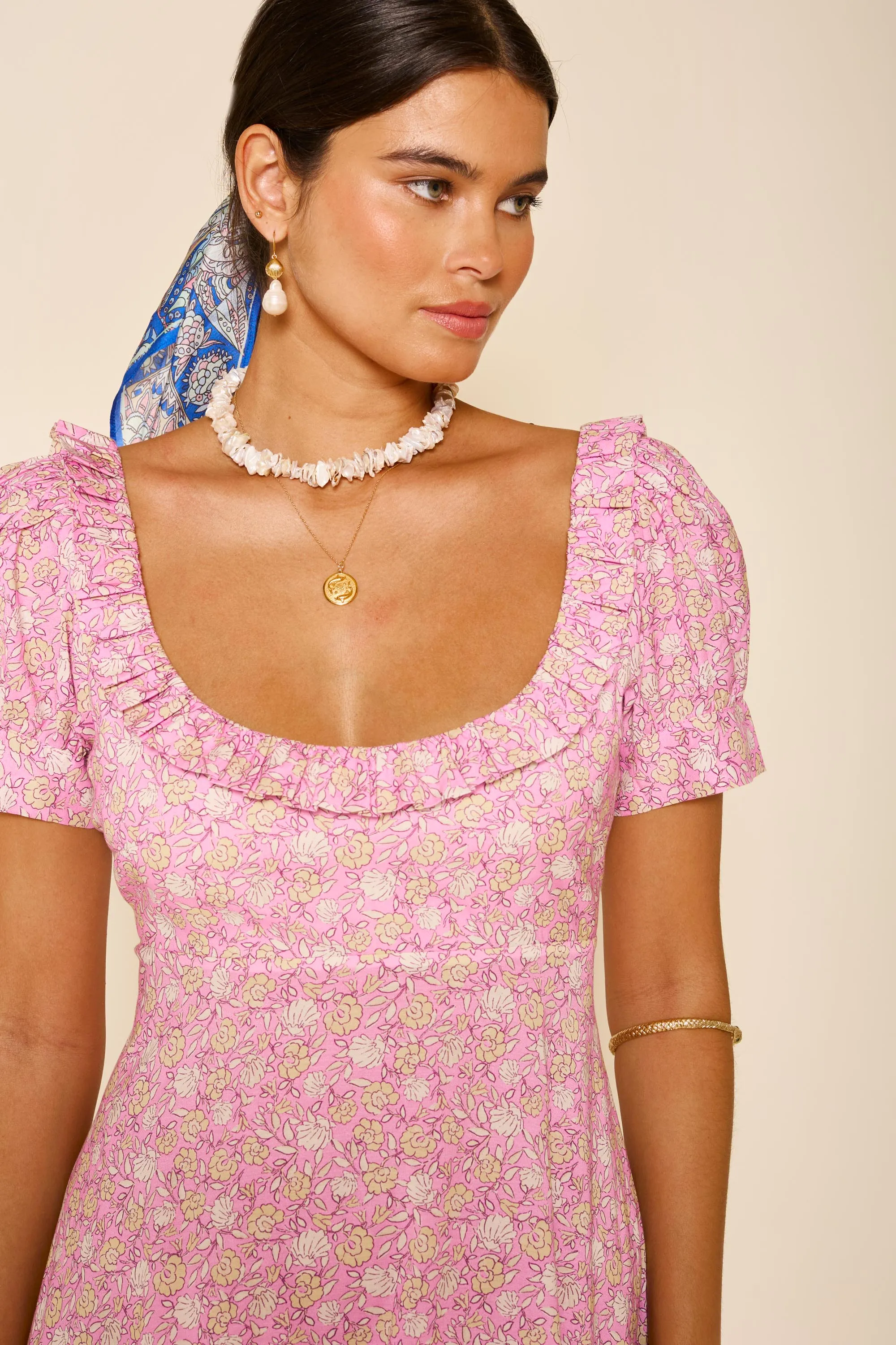 Sorana - Shell Pansy Blush sold by RIXO product image thumbnail 2