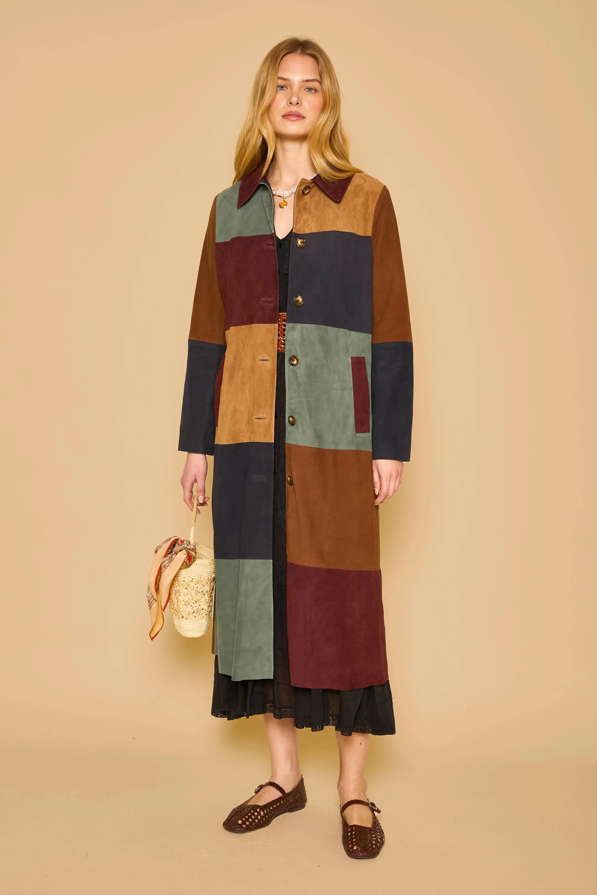 Milly - Patchwork Tan sold by RIXO product image thumbnail 4