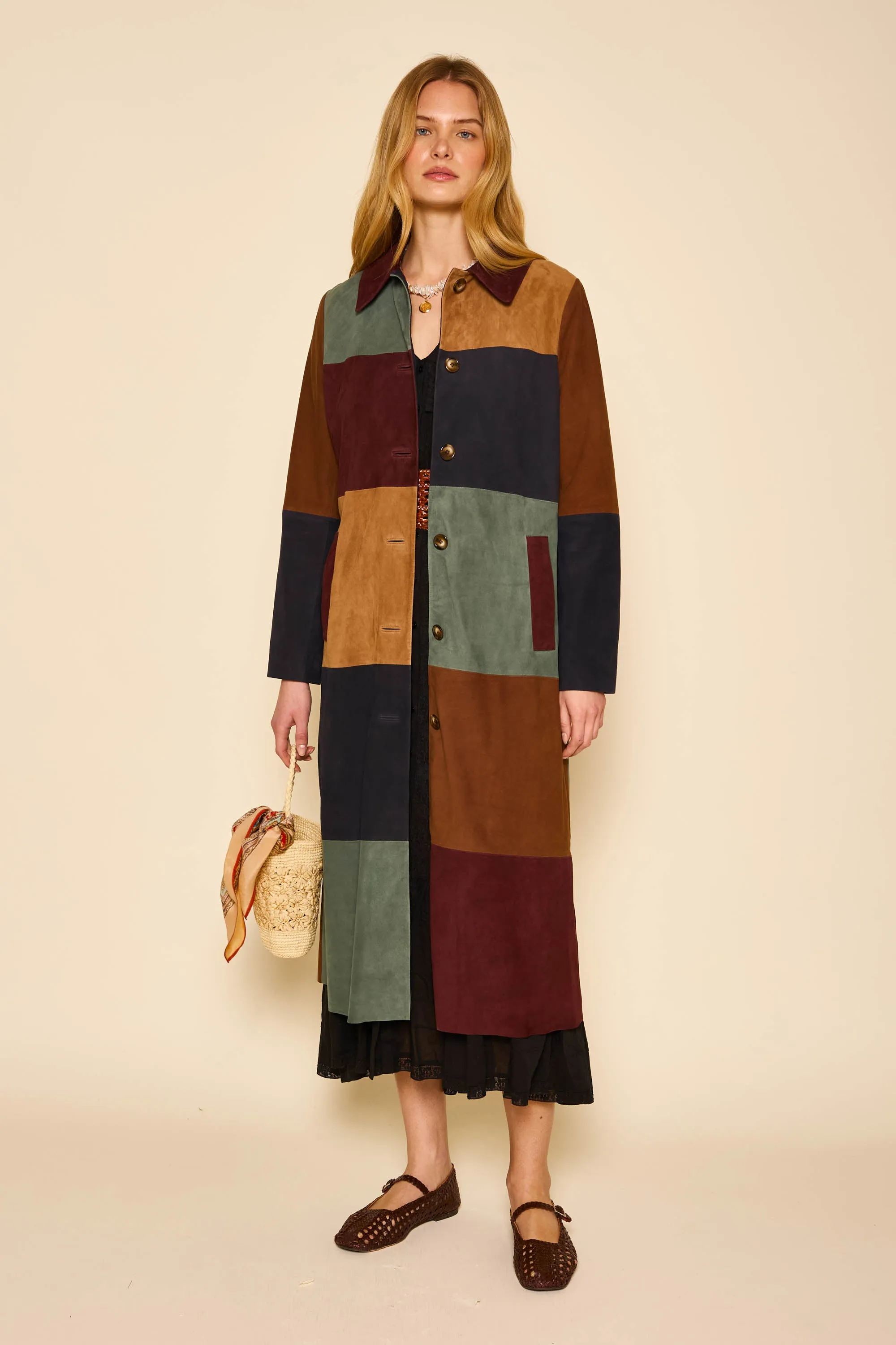 Milly - Patchwork Tan sold by RIXO product image thumbnail 2