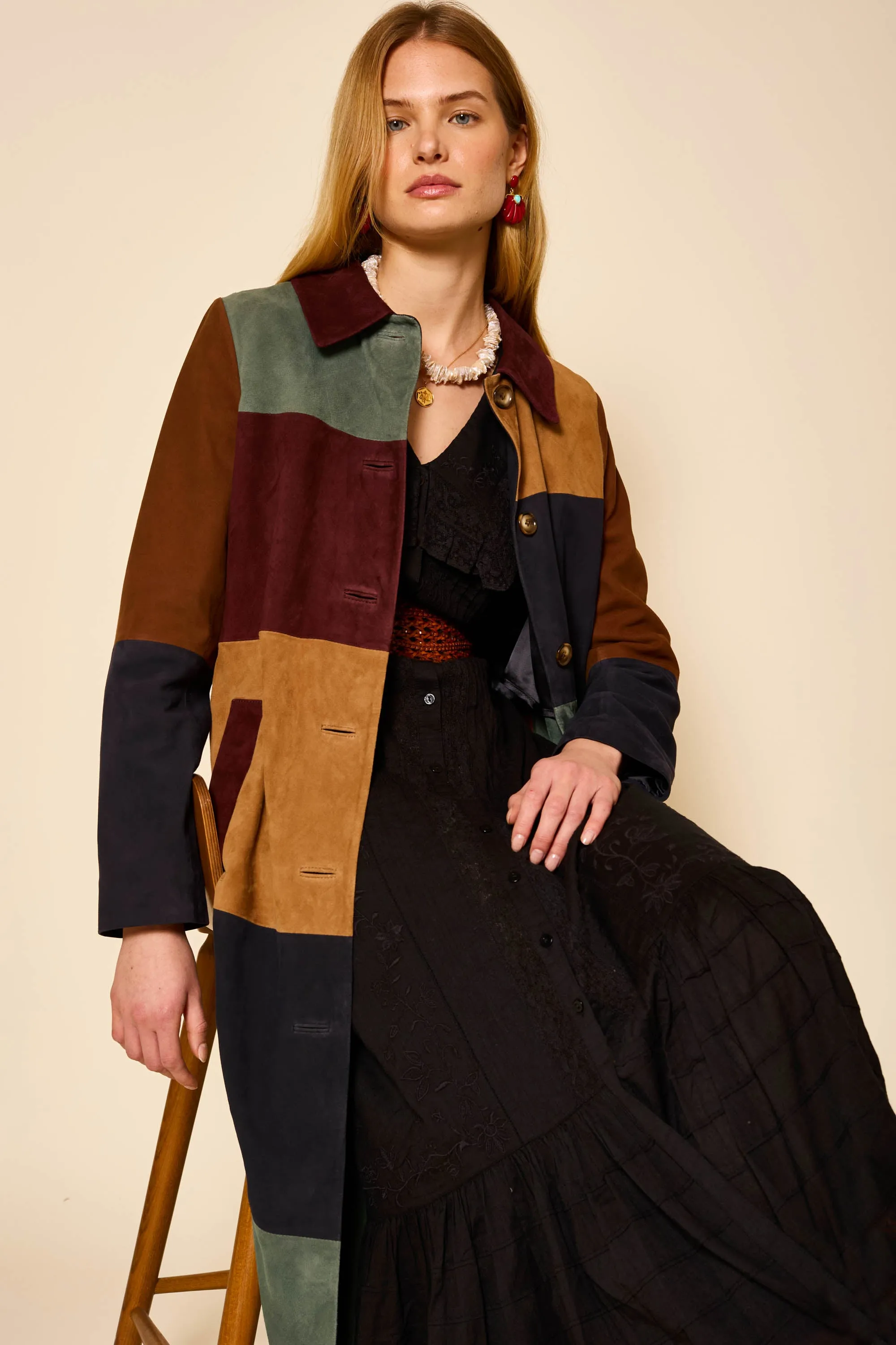 Milly - Patchwork Tan sold by RIXO product image thumbnail 3