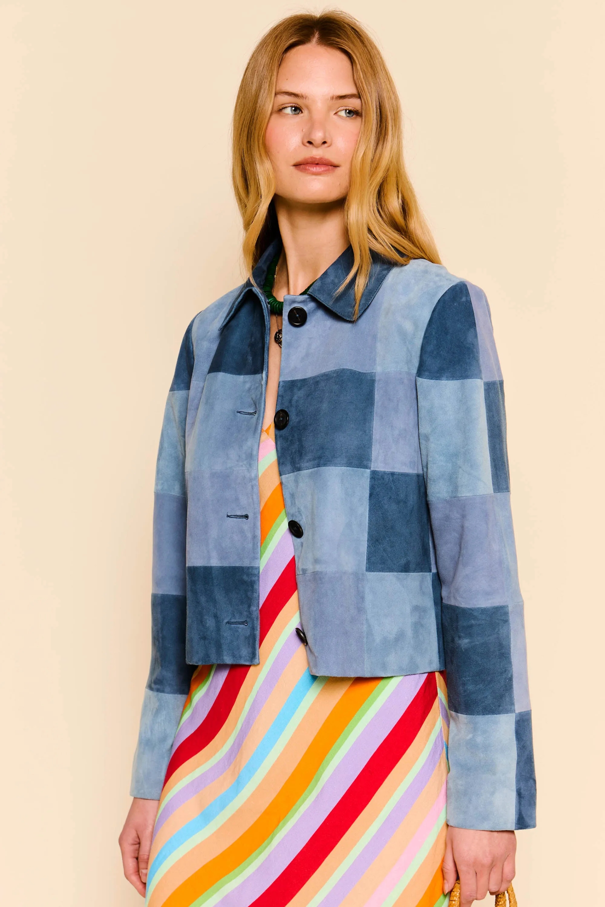 Mazara - Patchwork Blue sold by RIXO