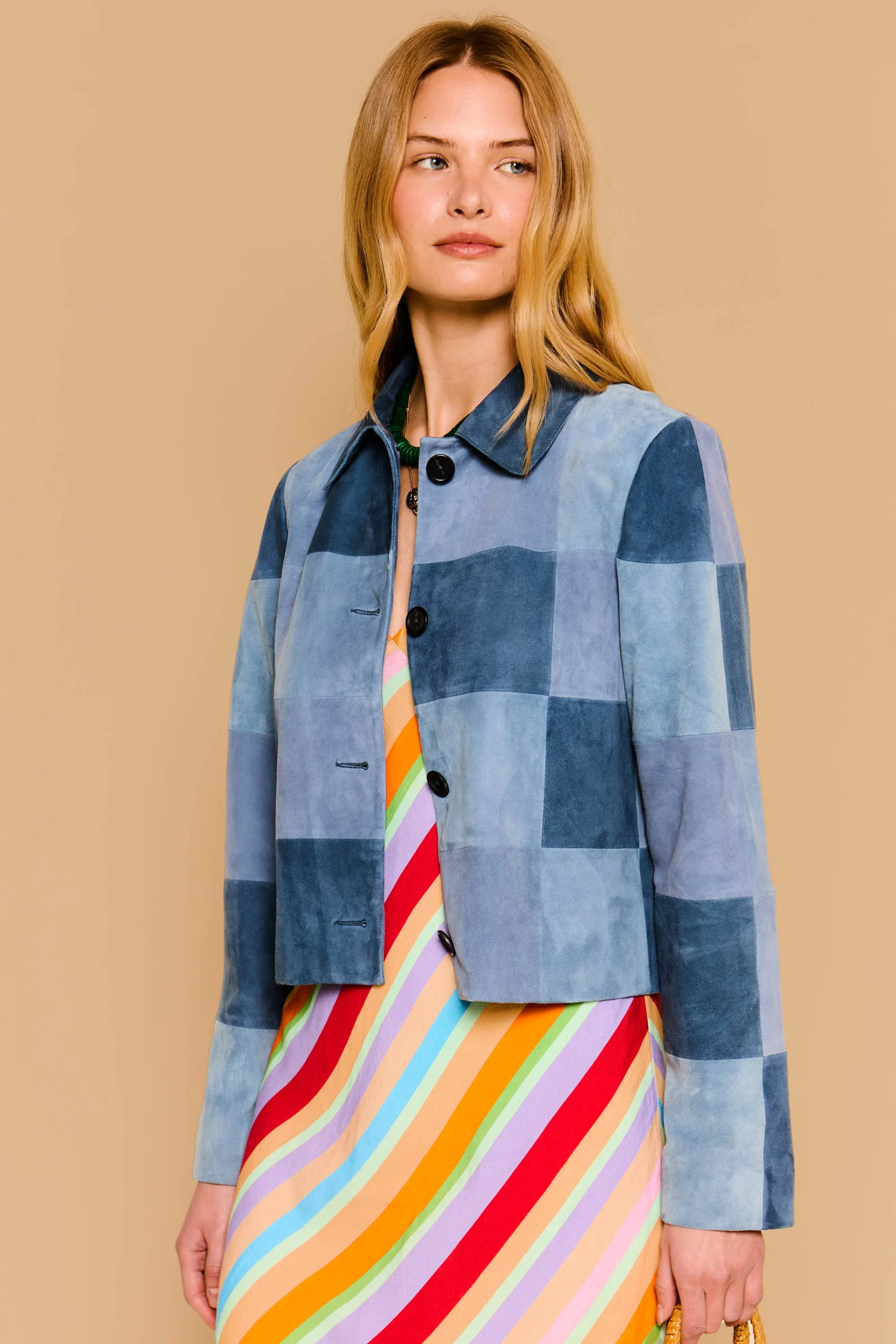 Mazara - Patchwork Blue sold by RIXO product image thumbnail 5