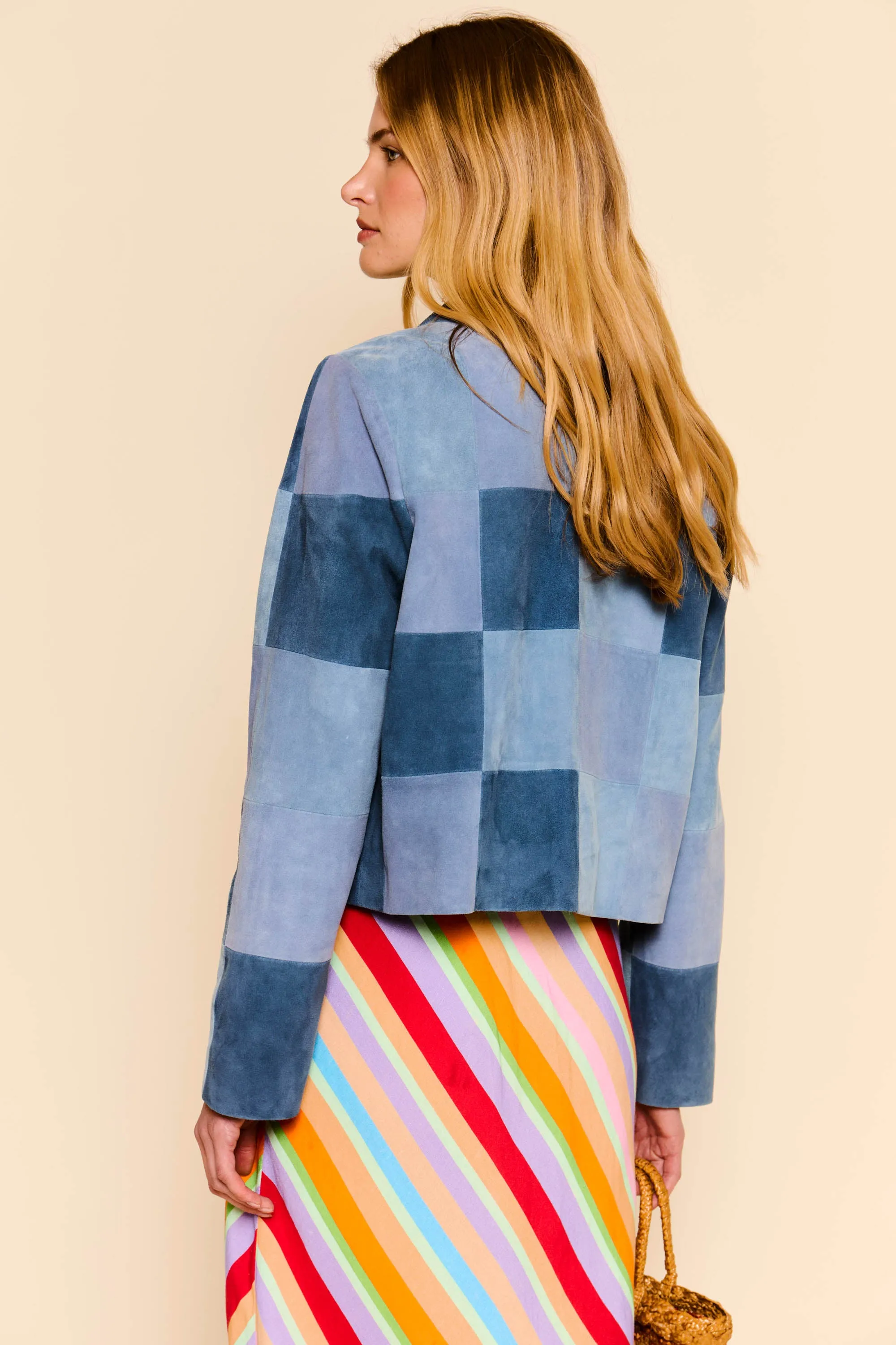 Mazara - Patchwork Blue sold by RIXO product image thumbnail 2