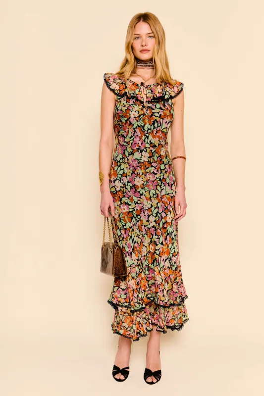 Aliana - Vintage Floral Deep Navy sold by RIXO