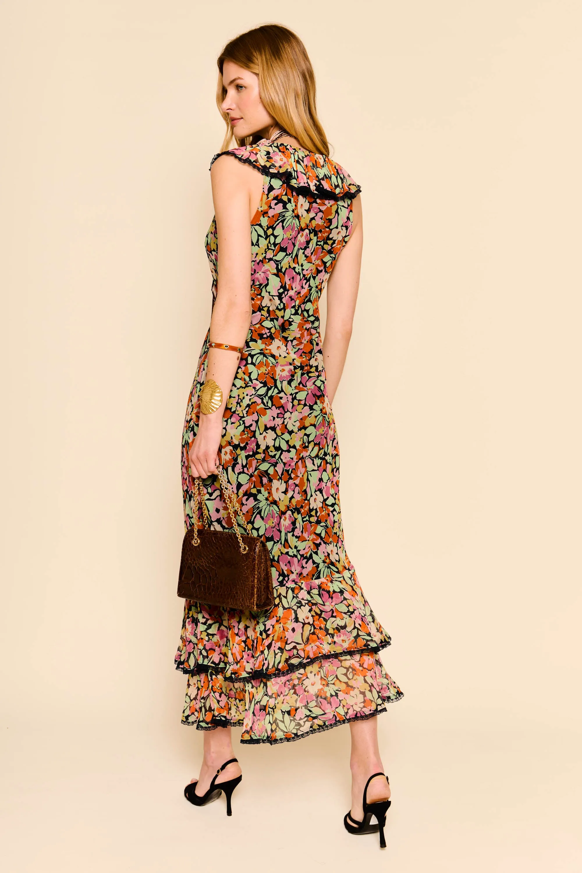 Aliana - Vintage Floral Deep Navy sold by RIXO product image thumbnail 3