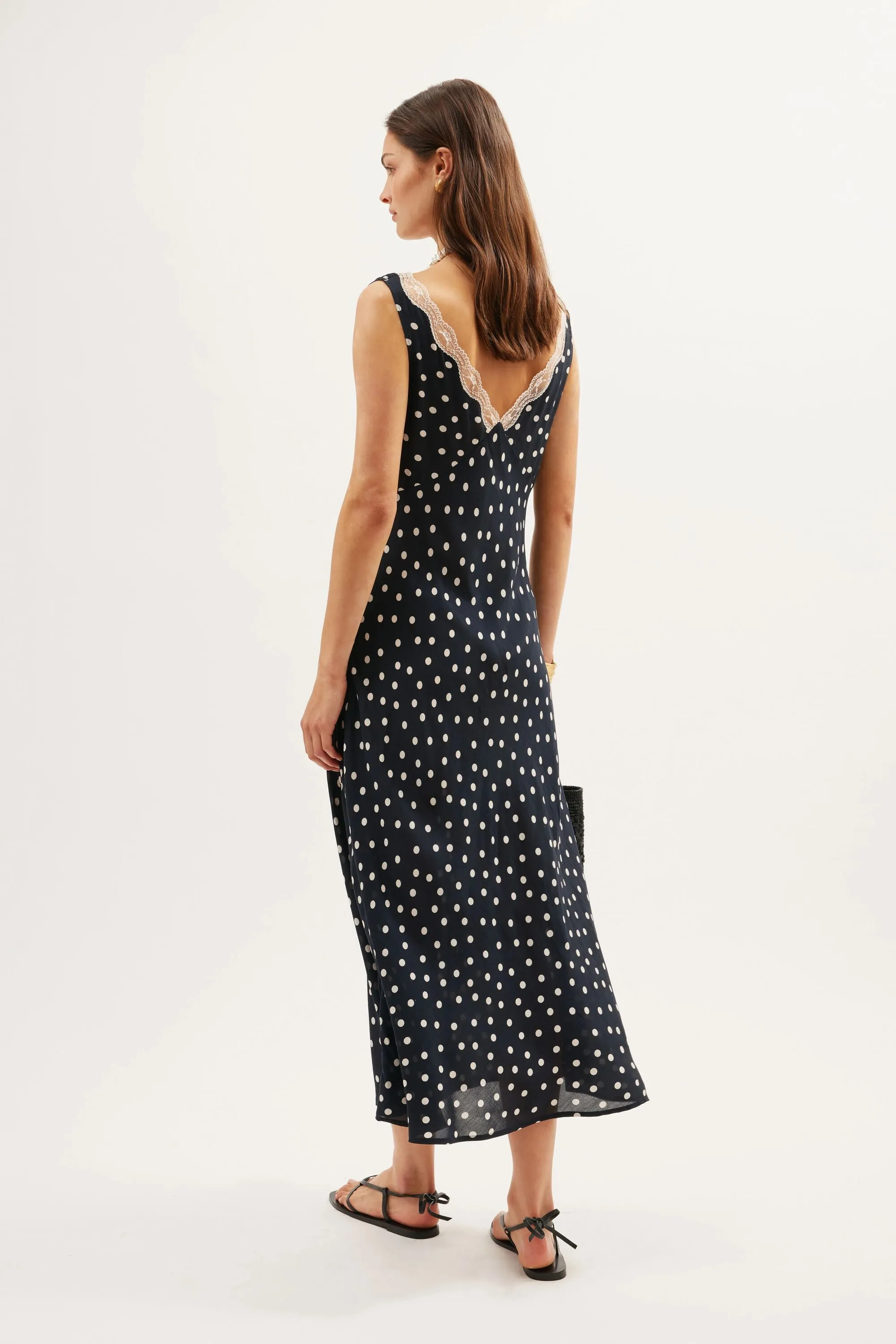 Sandrine - Bohemia Spot Deep Navy sold by RIXO product image thumbnail 3