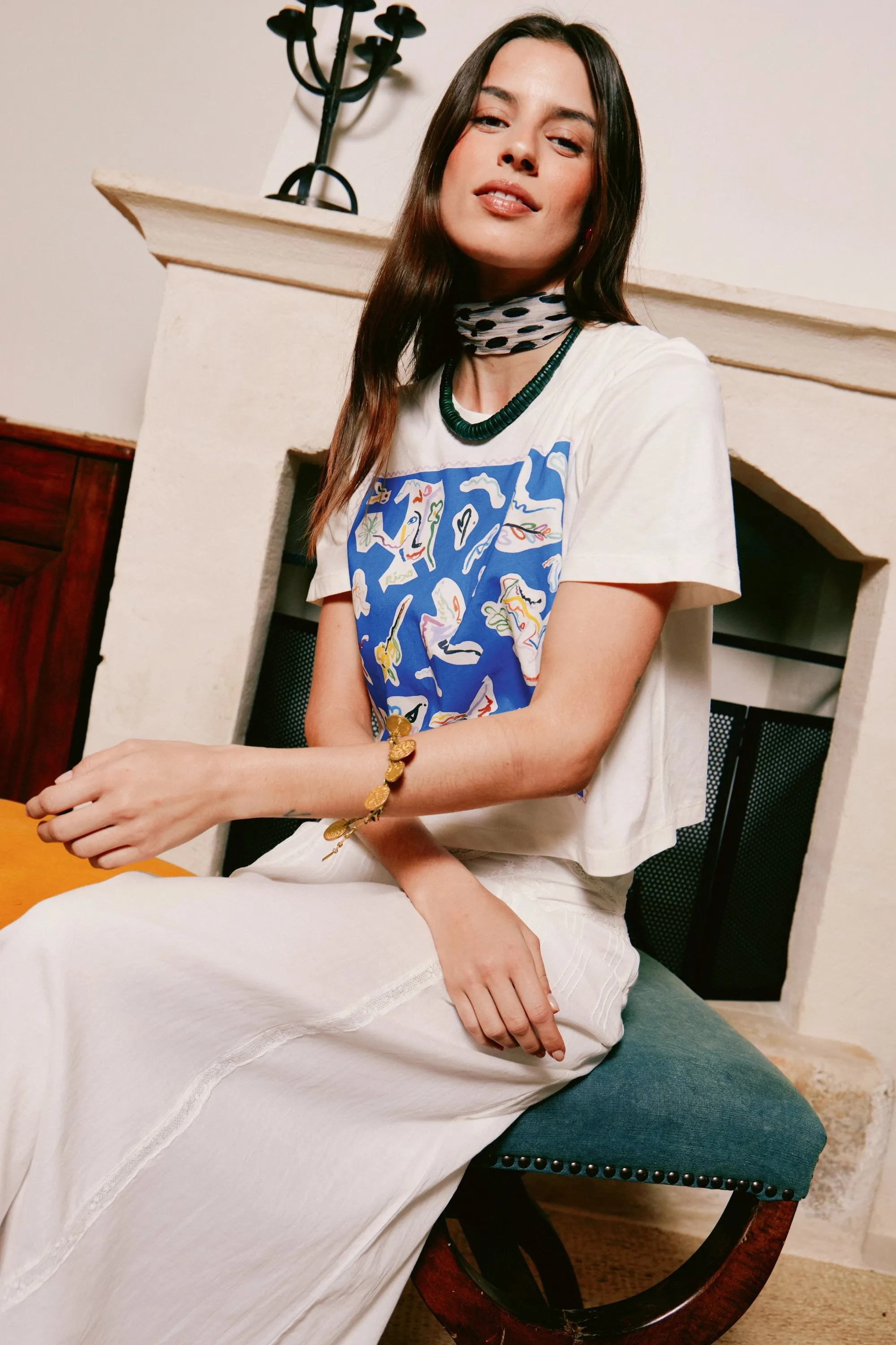 Ria- Abstract Paint Blue sold by RIXO product image thumbnail 2