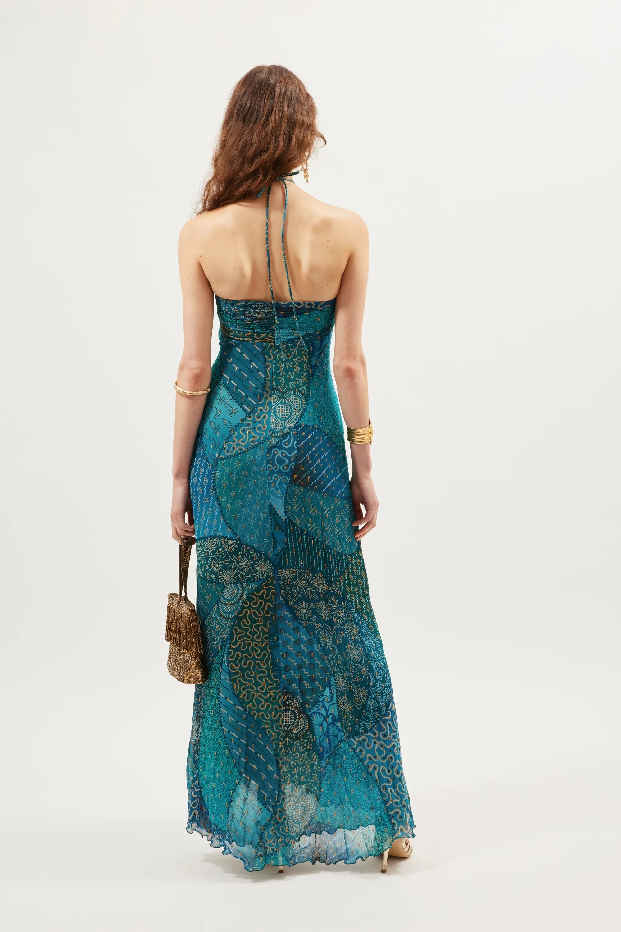 Samira - Ibiza Night Teal sold by RIXO product image thumbnail 2