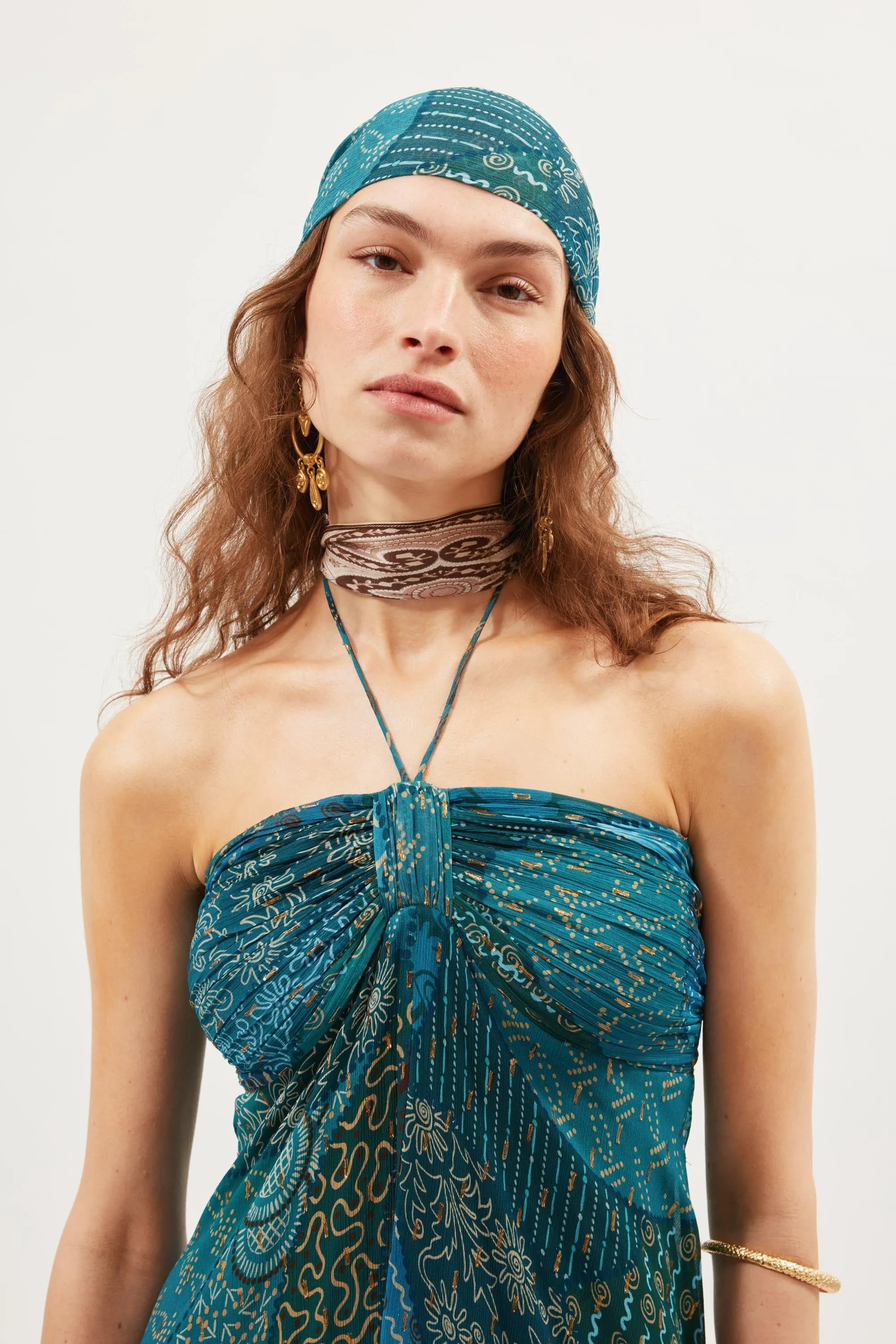 Samira - Ibiza Night Teal sold by RIXO product image thumbnail 3