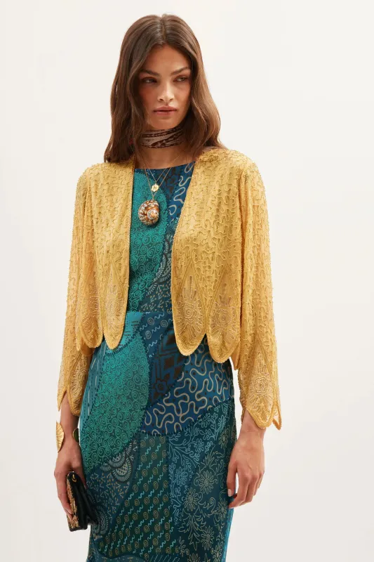 Mateo  -  Florence Embellishment Gold sold by RIXO