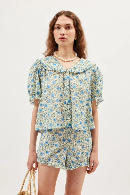 Alva  -  Eva Floral Blue sold by RIXO