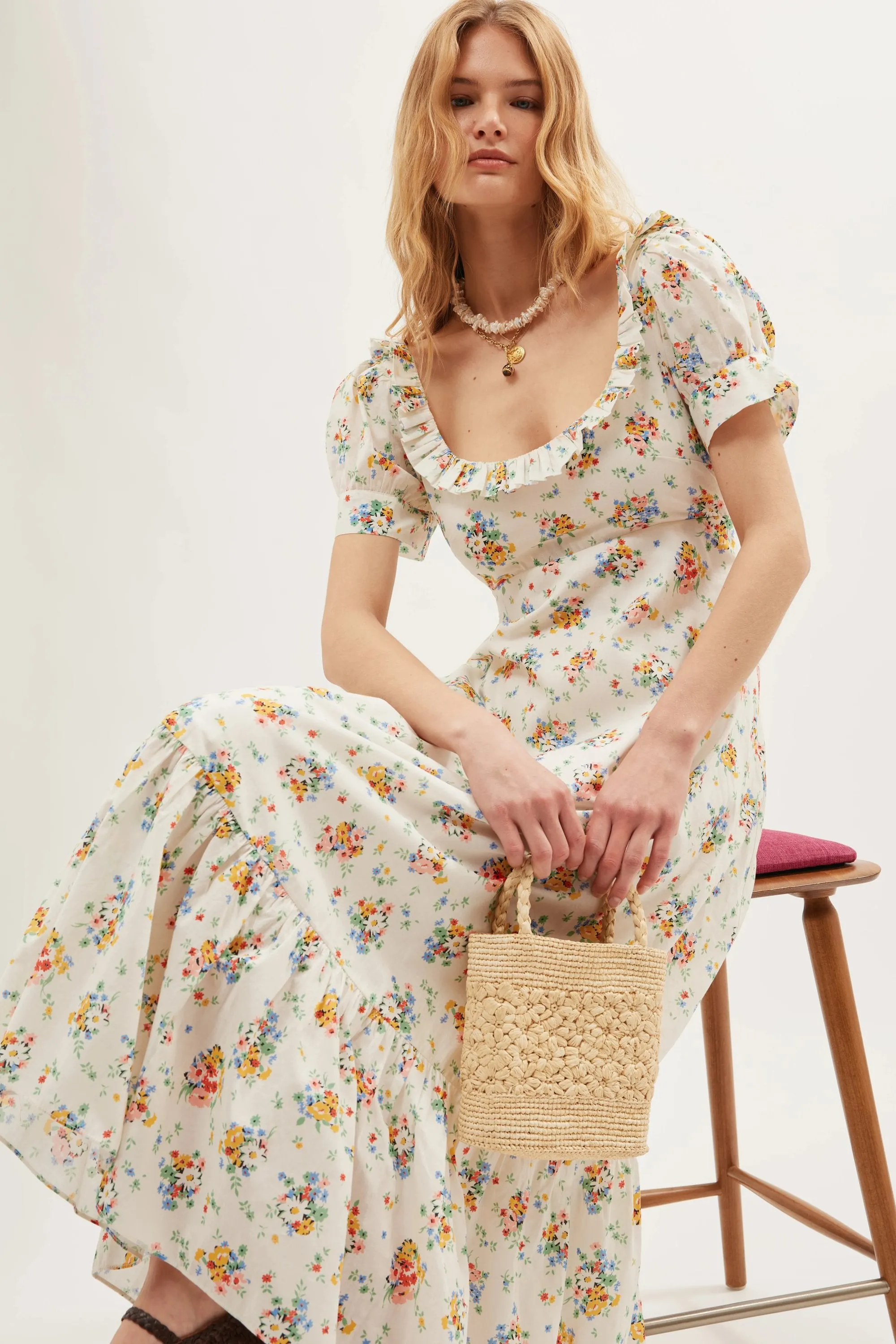 Sorana - Darcie Vintage Cream sold by RIXO product image thumbnail 2