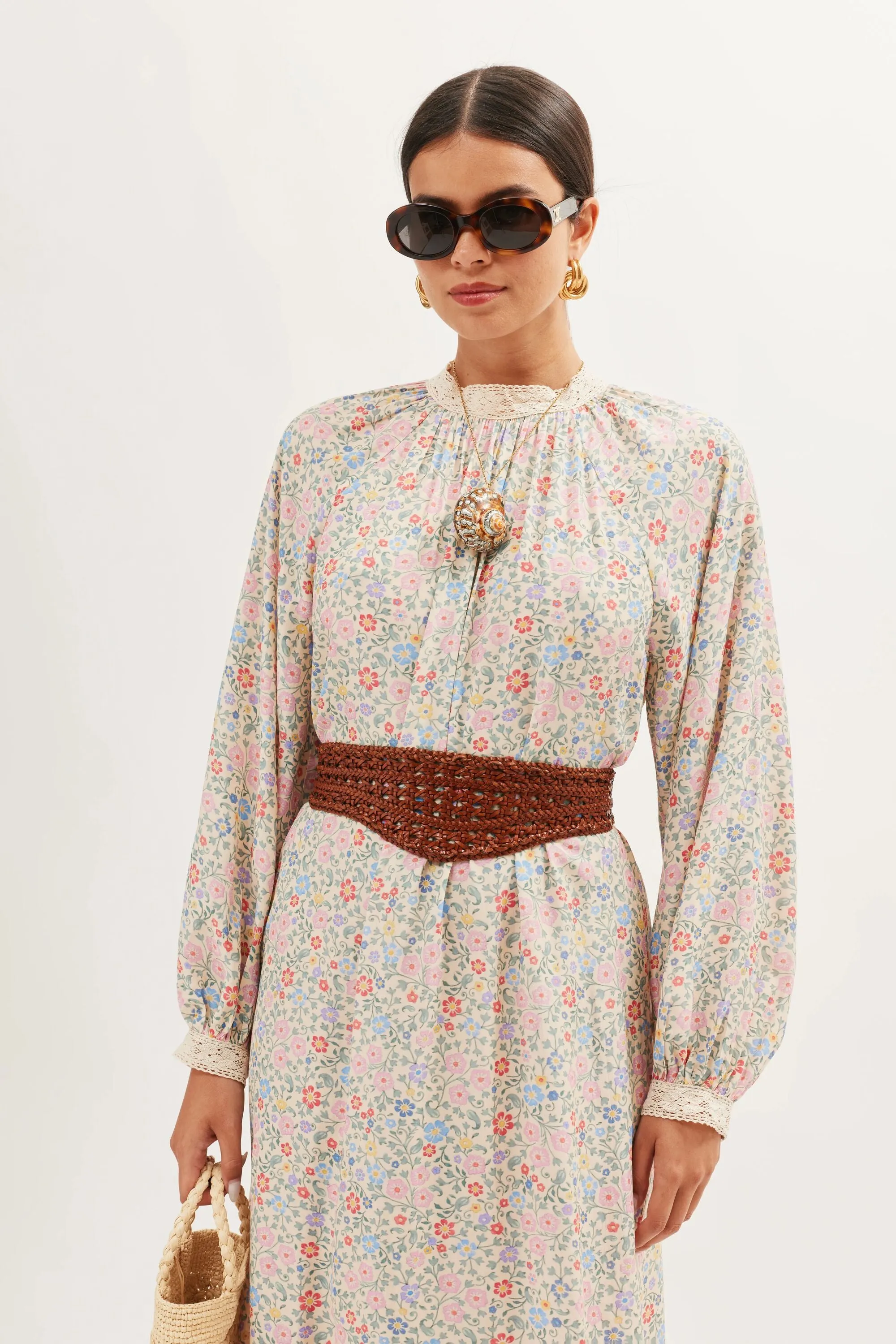 Kahlo - Billie Ditsy Cream sold by RIXO product image thumbnail 3