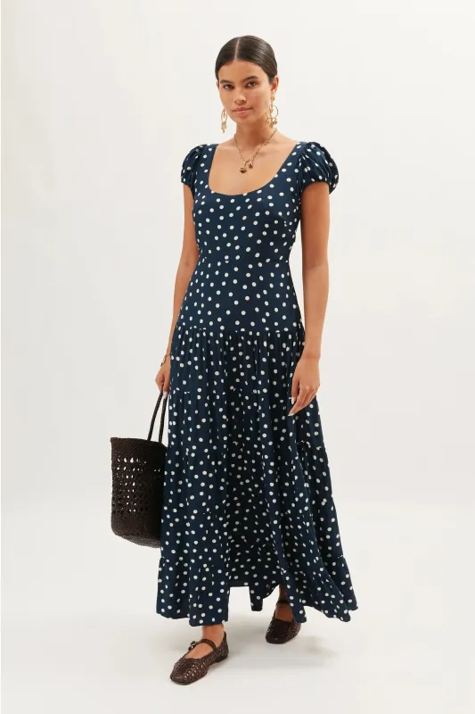 Remi - Bohemia Spot Deep Navy sold by RIXO