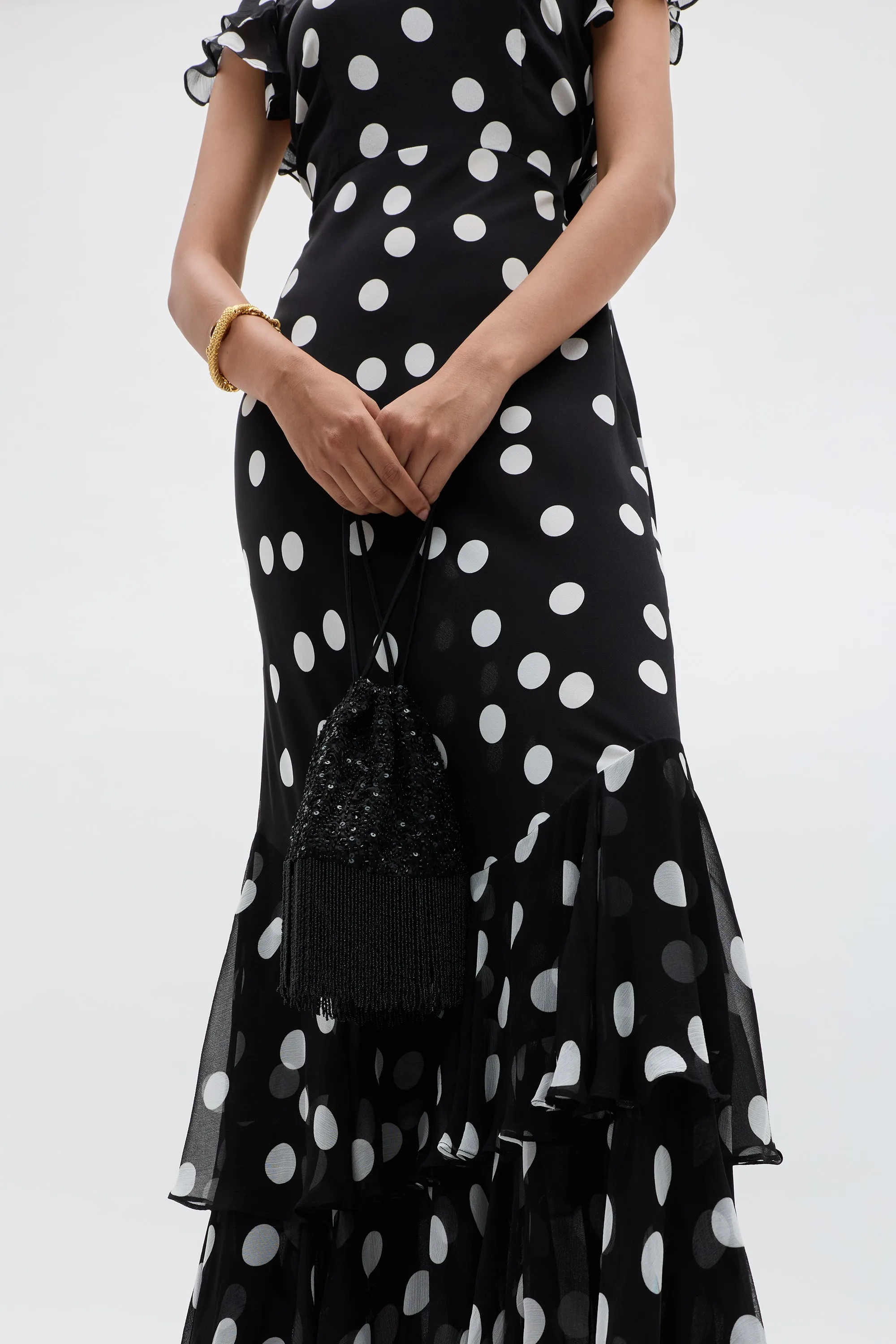 Ordinia - Mono Polka Dot Black sold by RIXO product image thumbnail 2