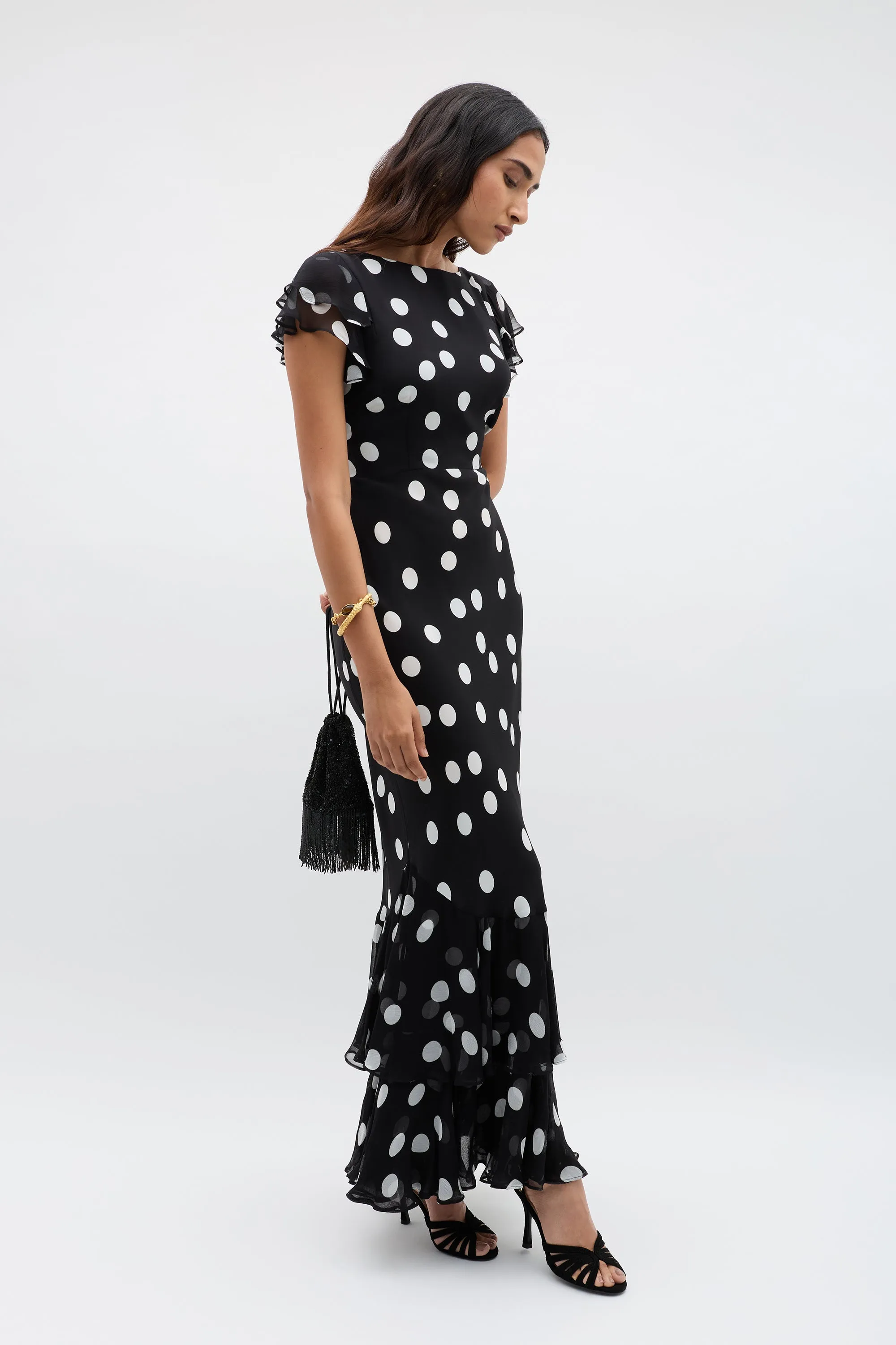 Ordinia - Mono Polka Dot Black sold by RIXO product image thumbnail 4