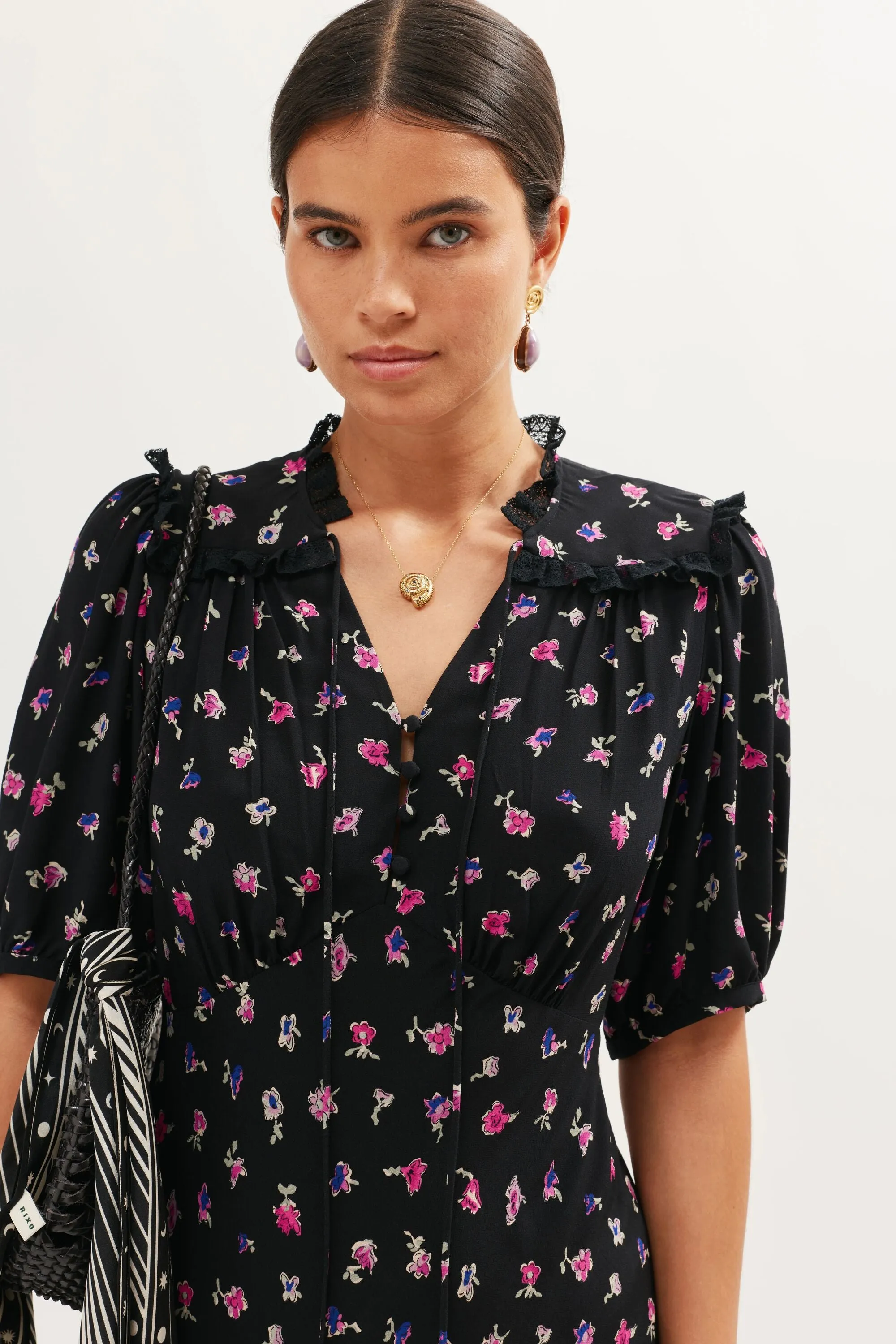 Gwen - French Ditsy Black sold by RIXO product image thumbnail 2