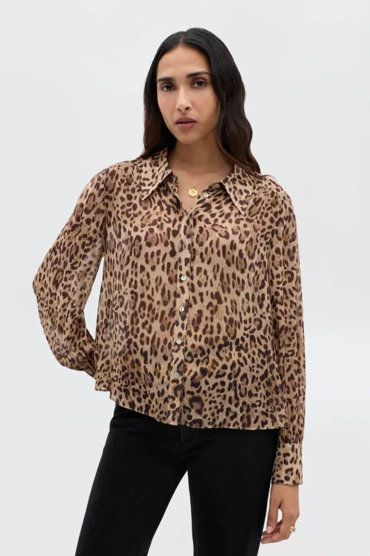 Blake - Mila Leopard Brown sold by RIXO